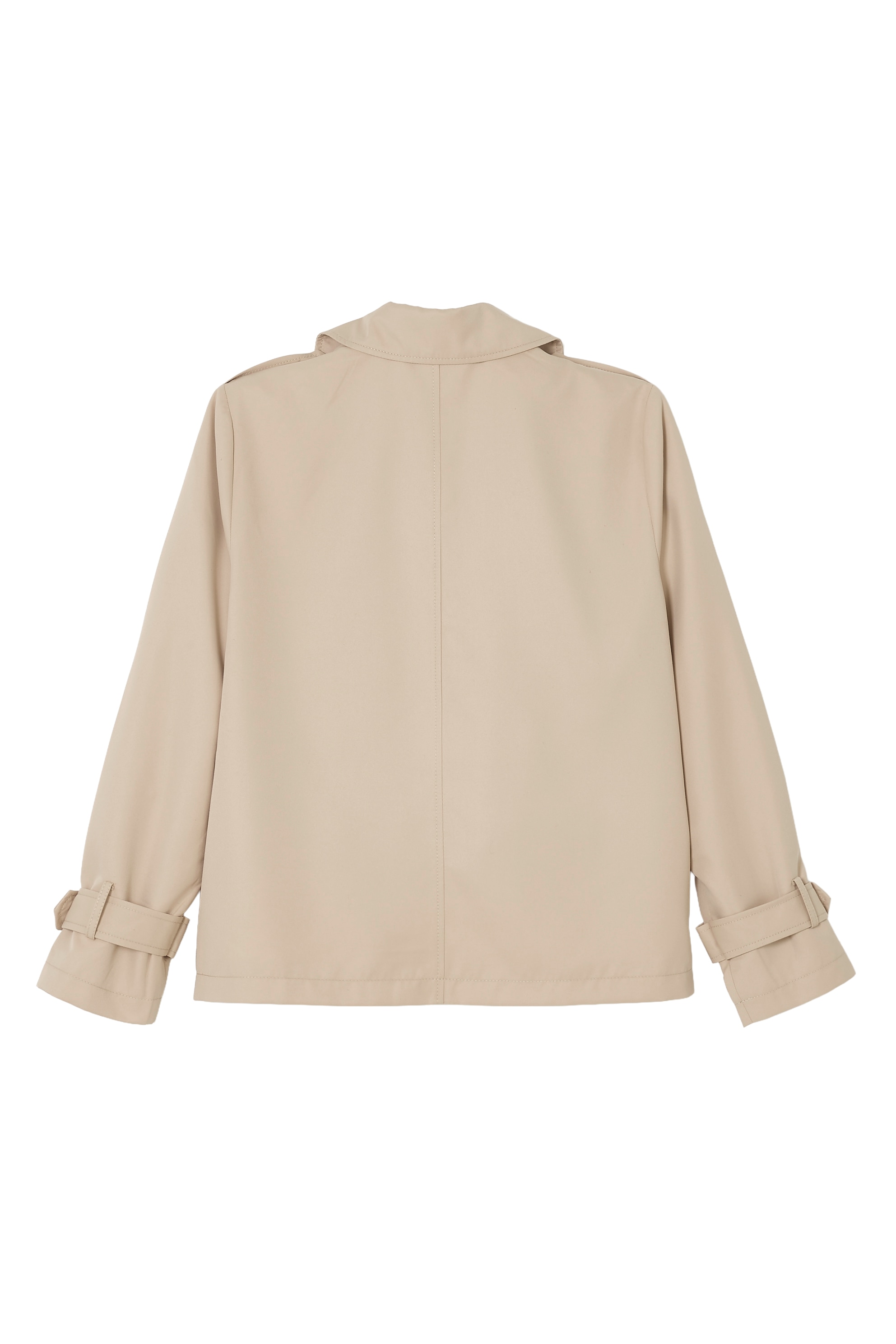 Zero Langjacke »zero Trenchjacke zweireihig mit Reverskragen«