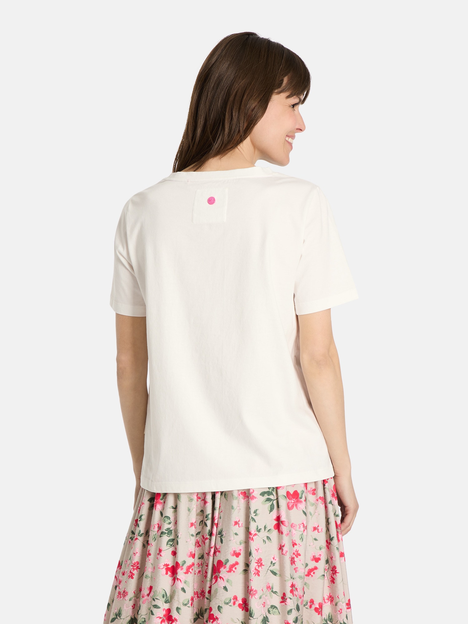 Lieblingsstück Print-Shirt »Cara«, in Rundhalsform mit Hotfix Frontmotiv