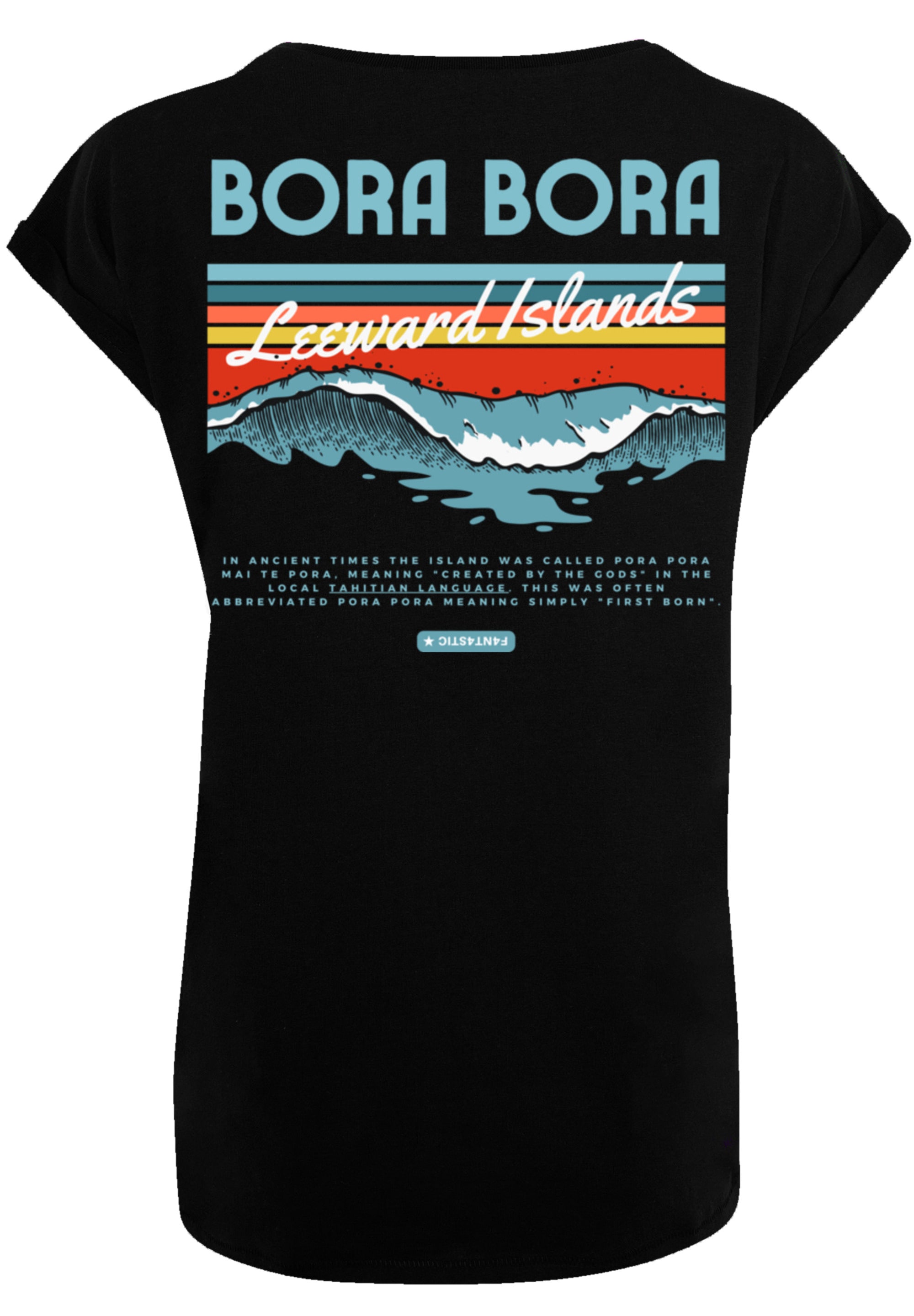 F4NT4STIC T-Shirt »Bora Bora Leewards Island«, Print bestellen | BAUR