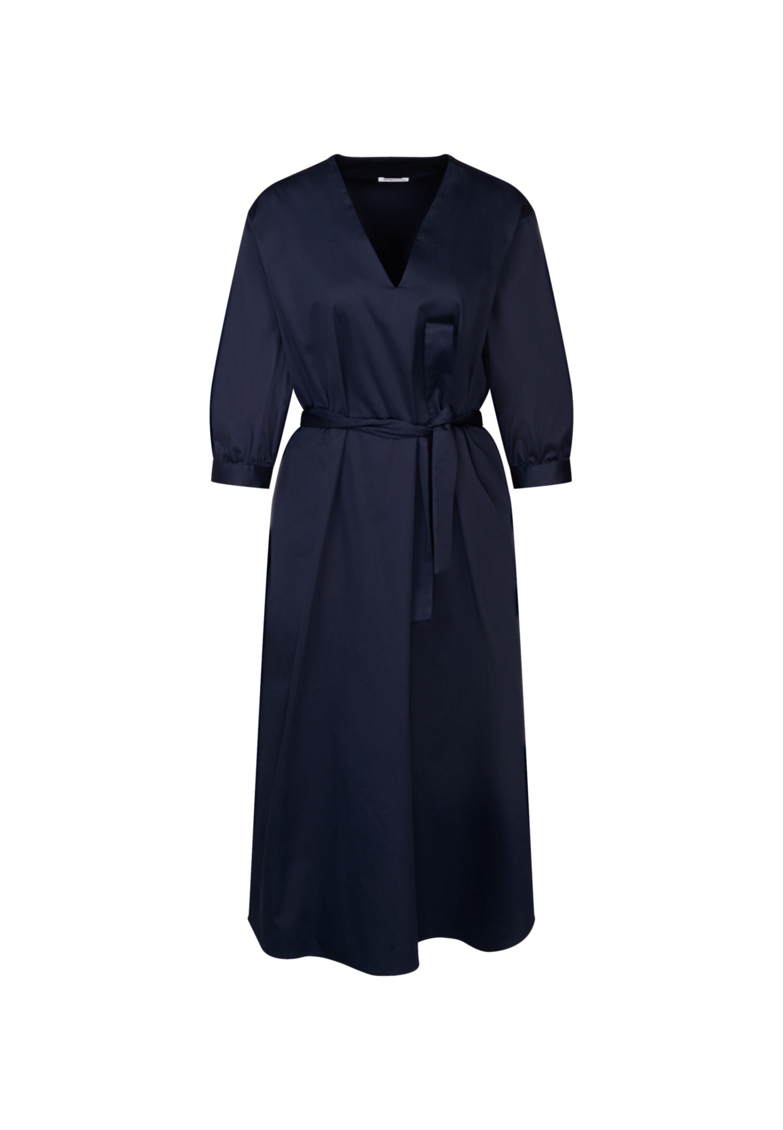 seidensticker Sommerkleid »Schwarze Rose«, 3/4-Arm V-Neck Uni