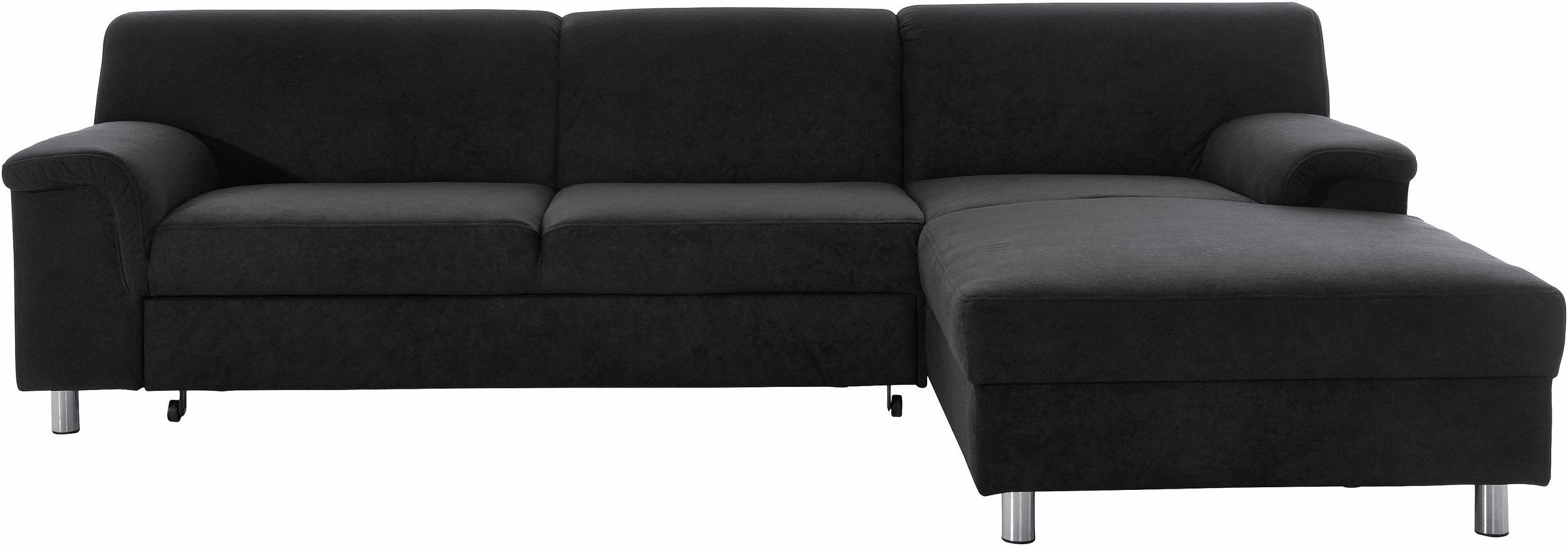 DOMO collection Ecksofa "Jamie, modern und elegant, Fußhöhe 9cm, L-Form," w günstig online kaufen