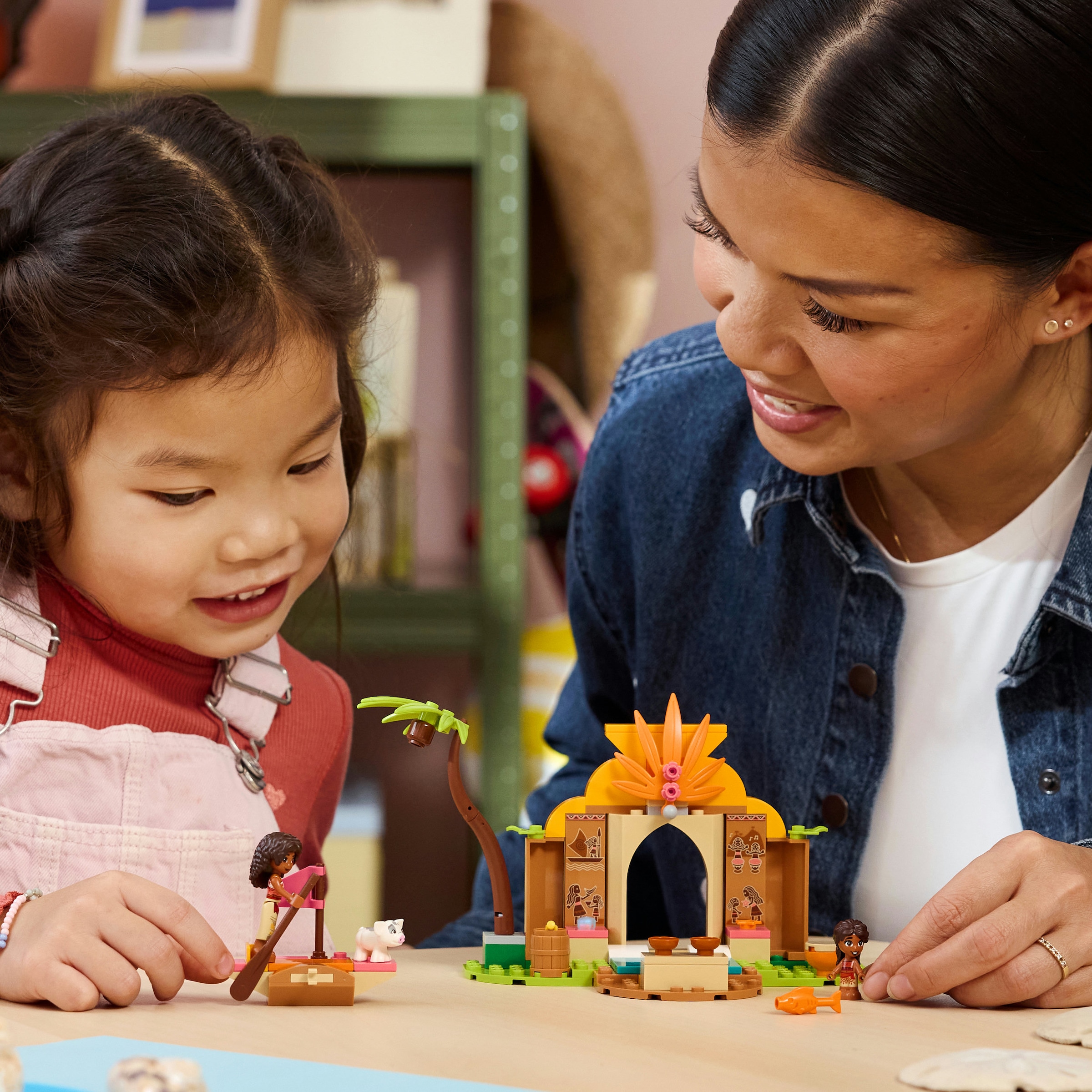 LEGO® Konstruktionsspielsteine »Vaianas Hütte und Boot (43282), LEGO Disney Princess« Made in Europe