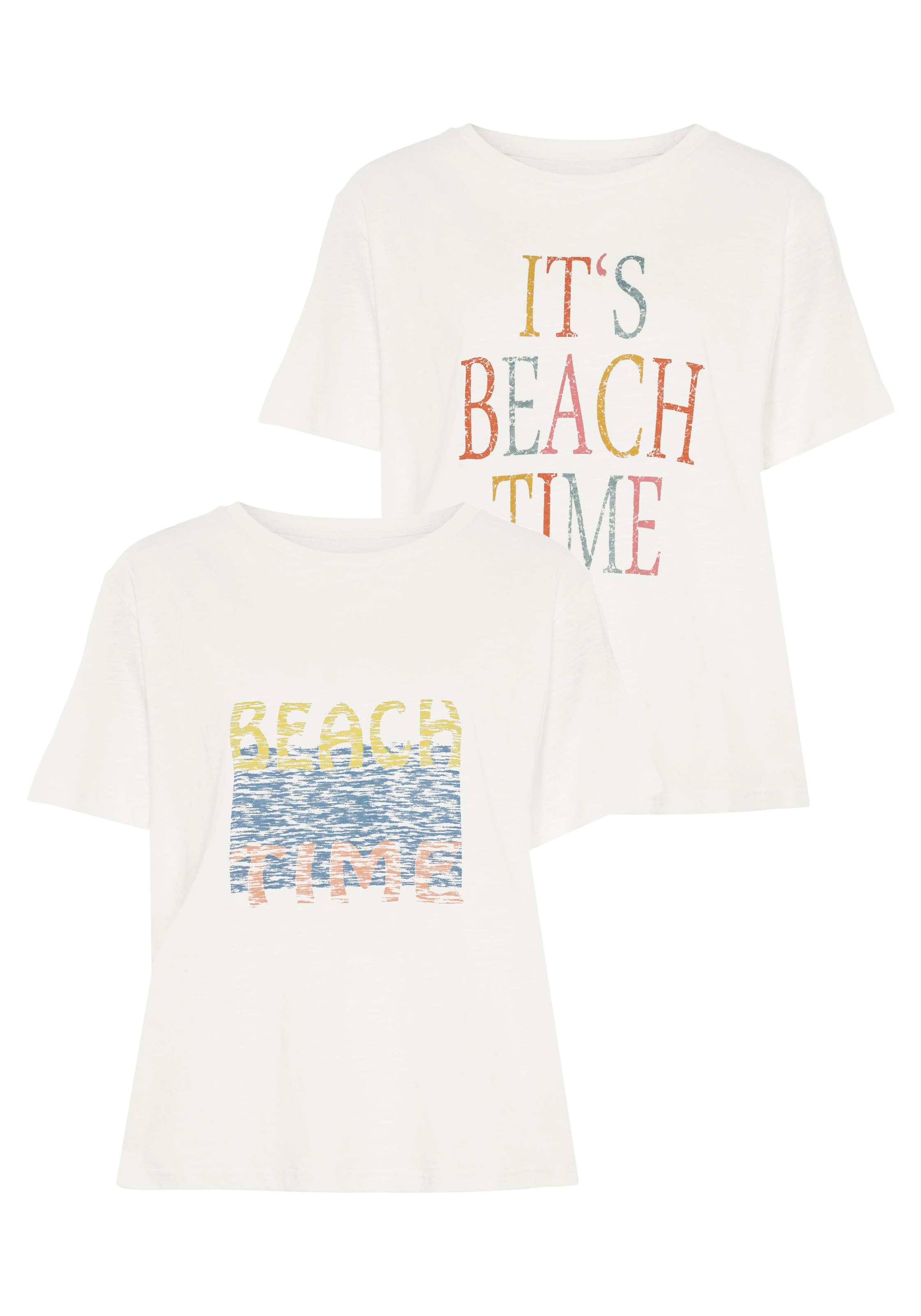 Beachtime Marškinėliai (Packung 2 tlg.) su du pa...