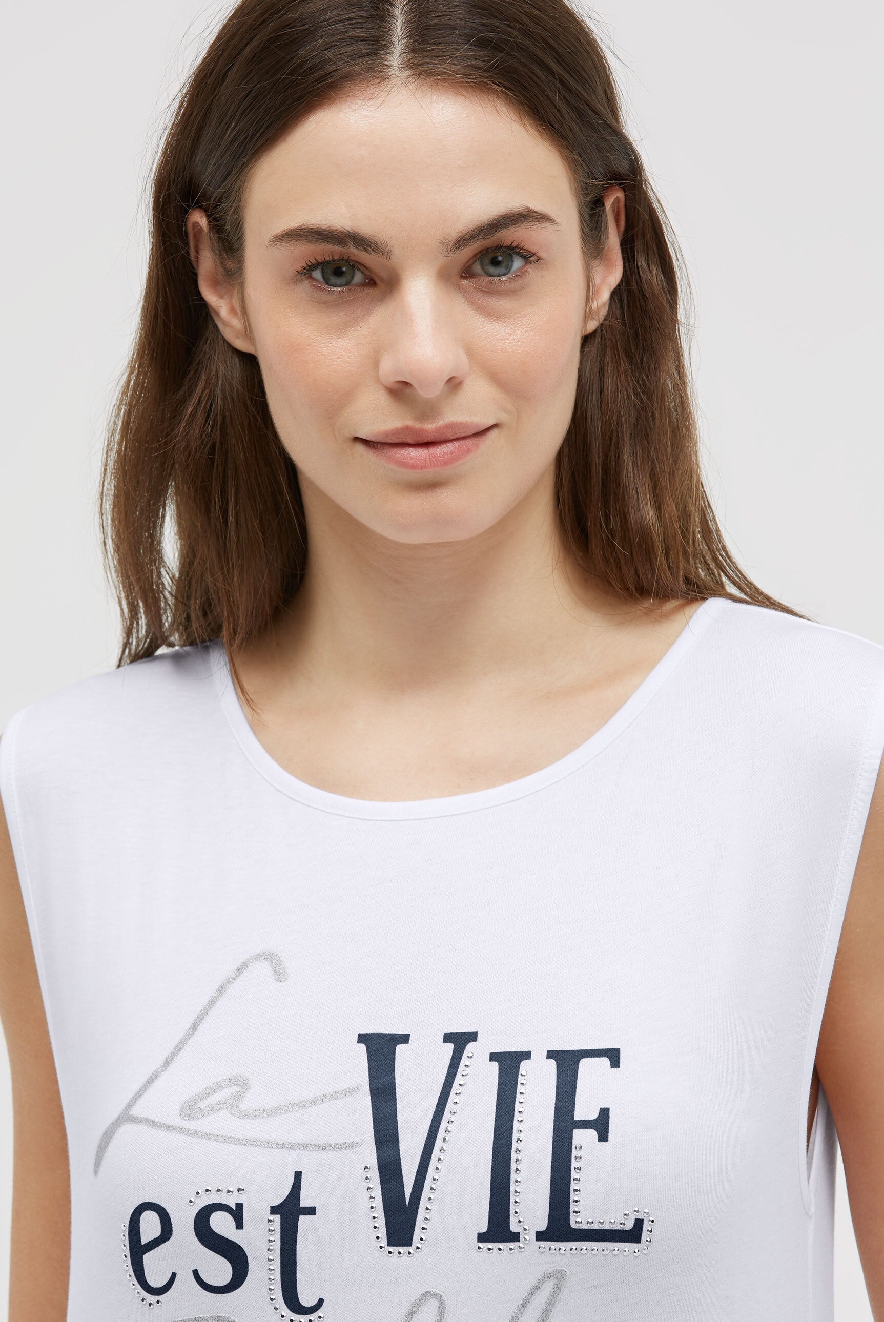 SOCCX Tanktop aus Baumwolle