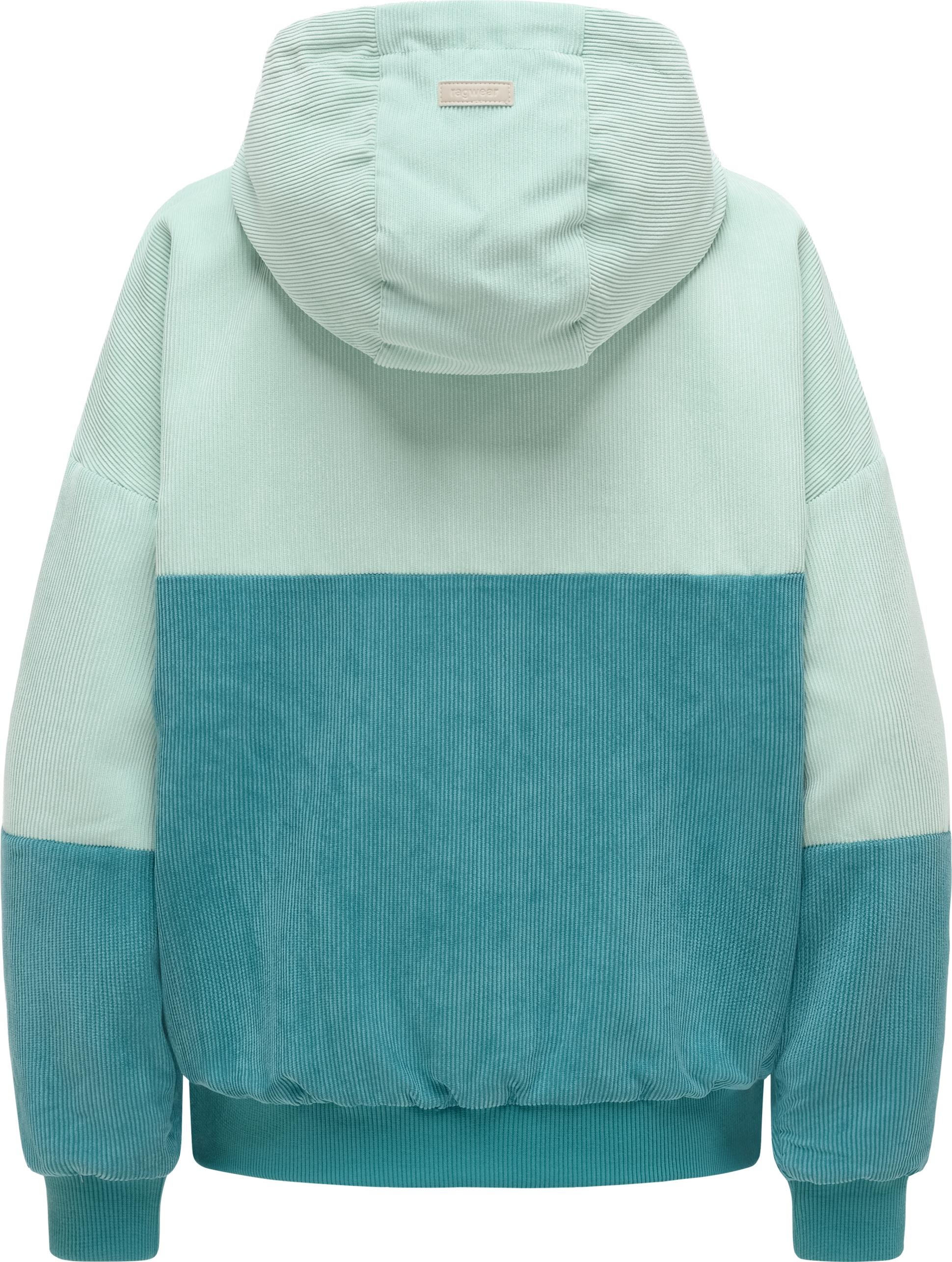 Thumbnail - Ragwear Cordjacke "Queny Cordy" mit Kapuze Jacke in Feinkord-Optik mit verstellbarer Kapuze