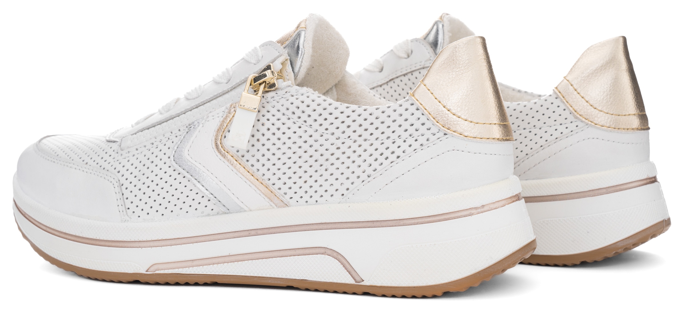 Ara Sneaker »SAPPORO«, Freizeitschuh, Komfortschuh, Reha Schuh in H-Weite (= sehr weit)