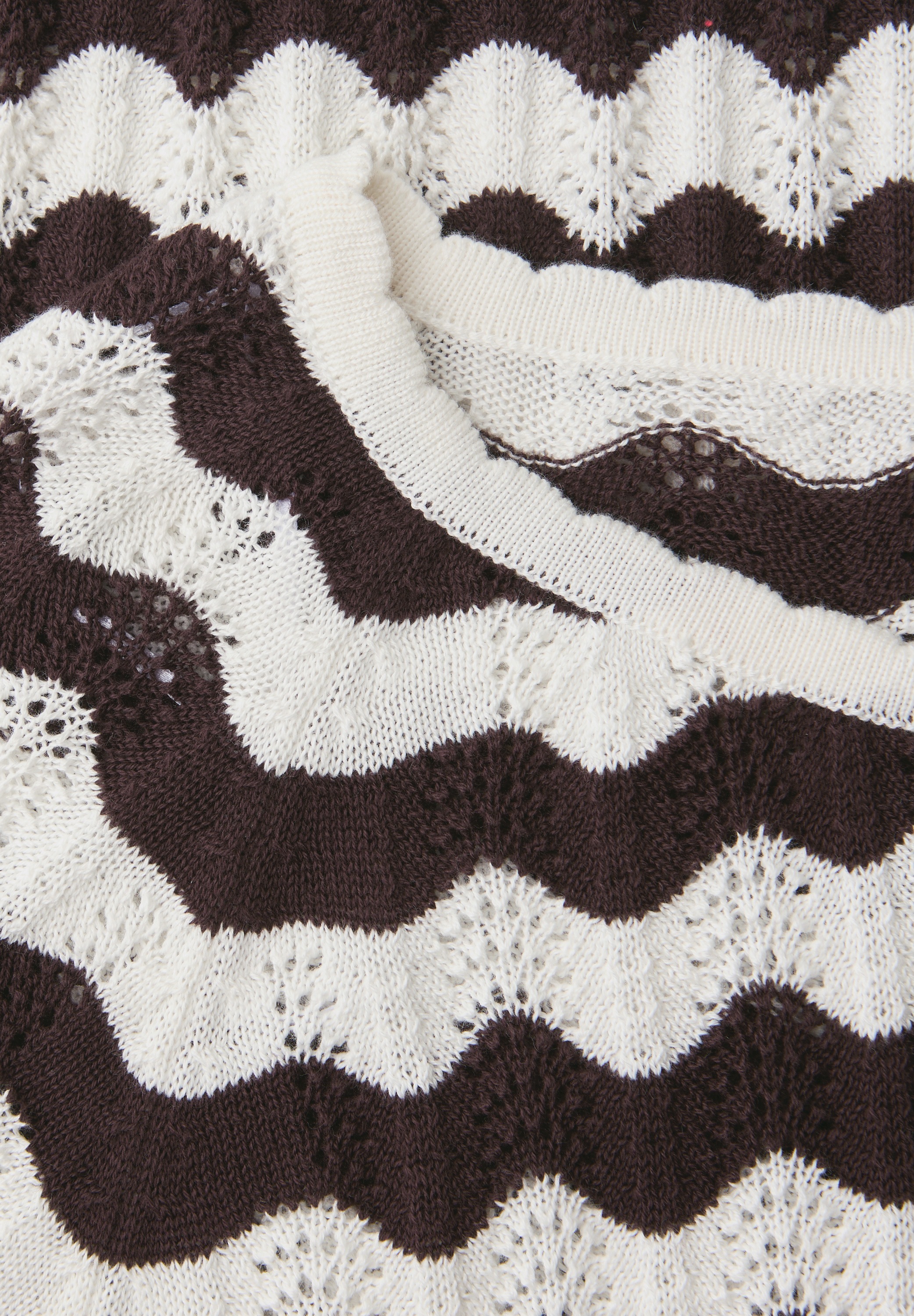 STREET ONE STUDIO Rundhalspullover mit Strick-Detail