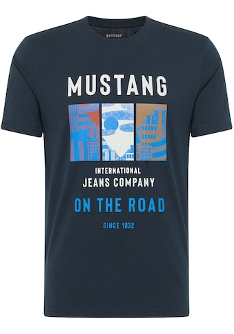 Mustang Kurzarmshirt »Print-Shirt«