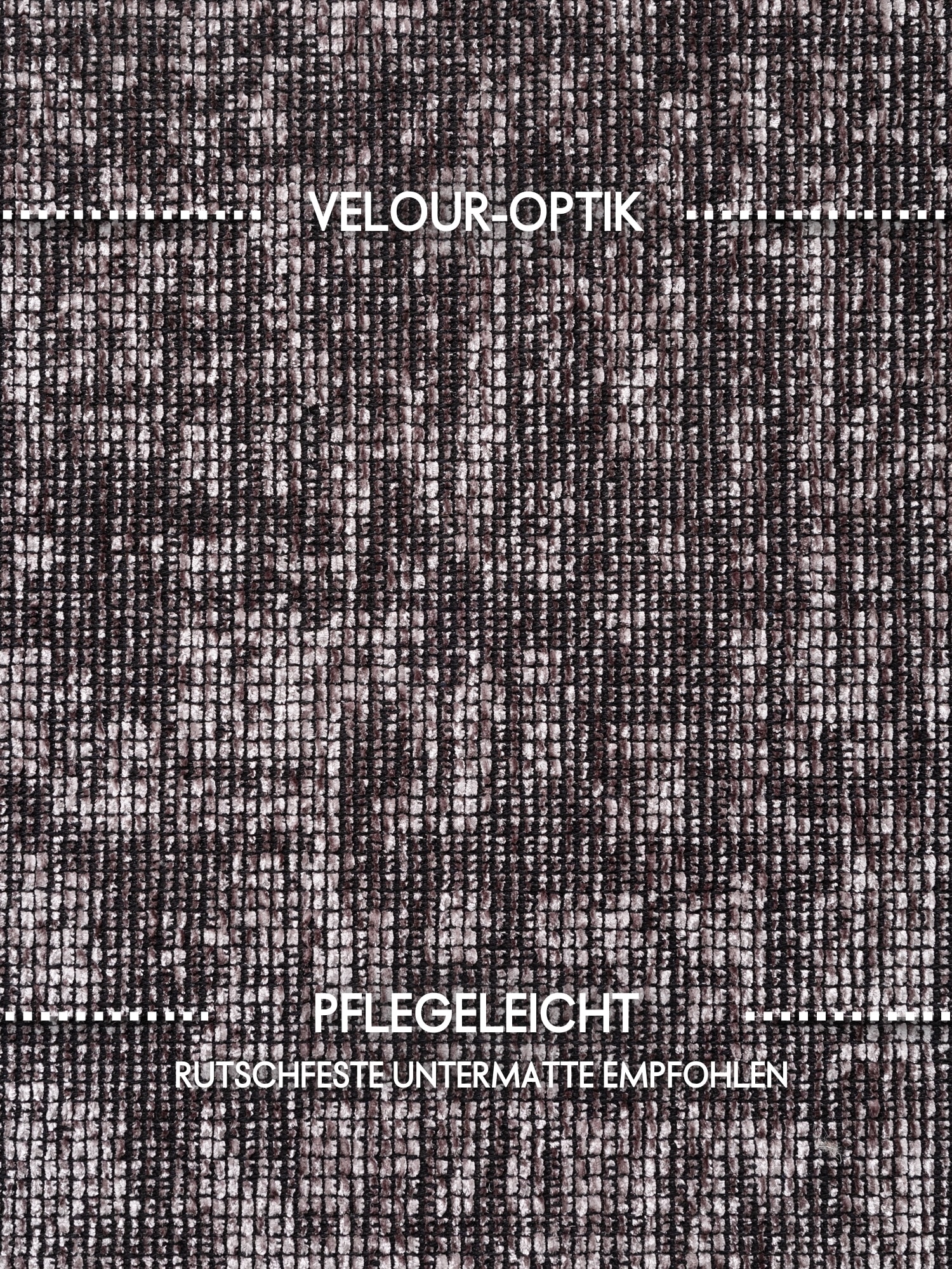 ELLE DECORATION Teppich »Prisma« rechteckig 5 mm Höhe Glanz-Effekt, Karo Design, Kachel-Optik, Wohnzimmer, Schlafzimmer,Flur