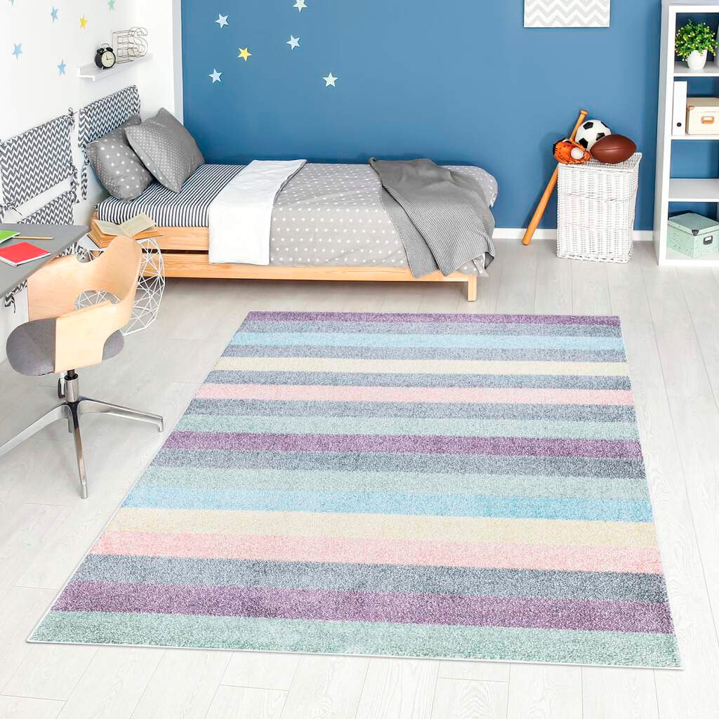 Carpet City Teppich "YOUNG955" rechteckig 11 mm Höhe Moderner Jugend- Kinde günstig online kaufen