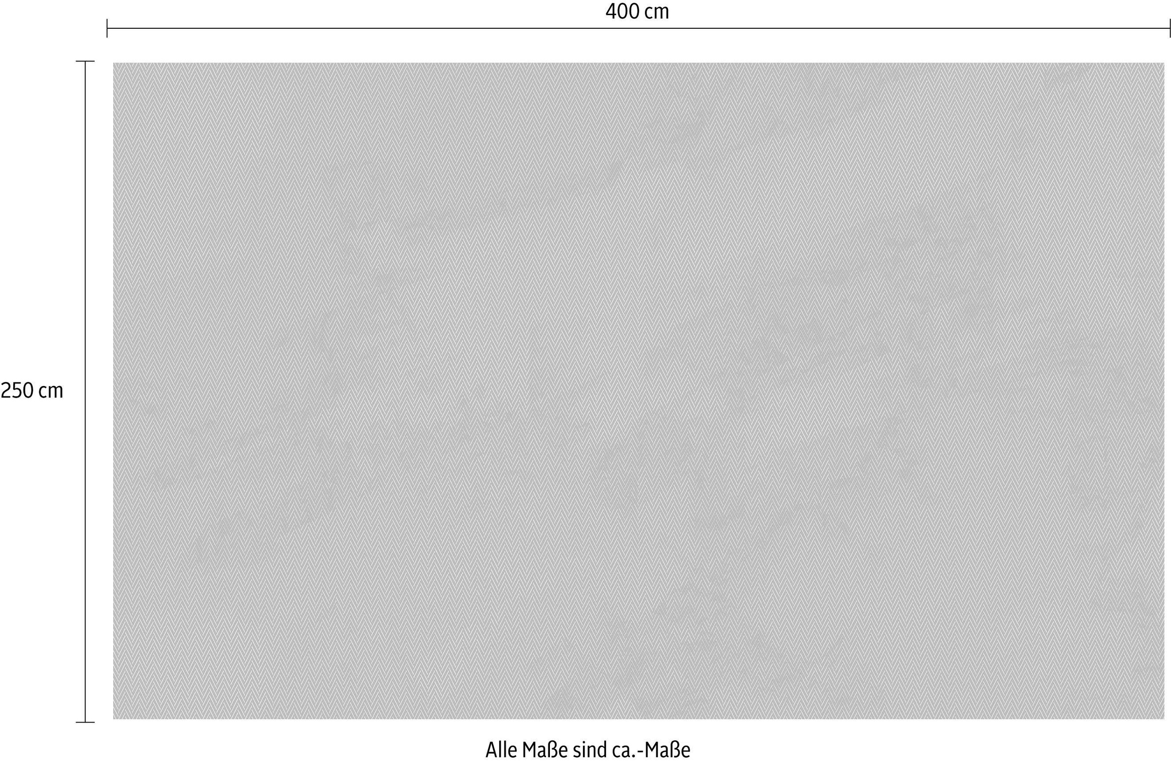 Komar Vliestapete »Digitaldruck Vlies - Maya Tweed - Größe 400 x 250 cm«, bedruckt, Wohnzimmer, Schlafzimmer