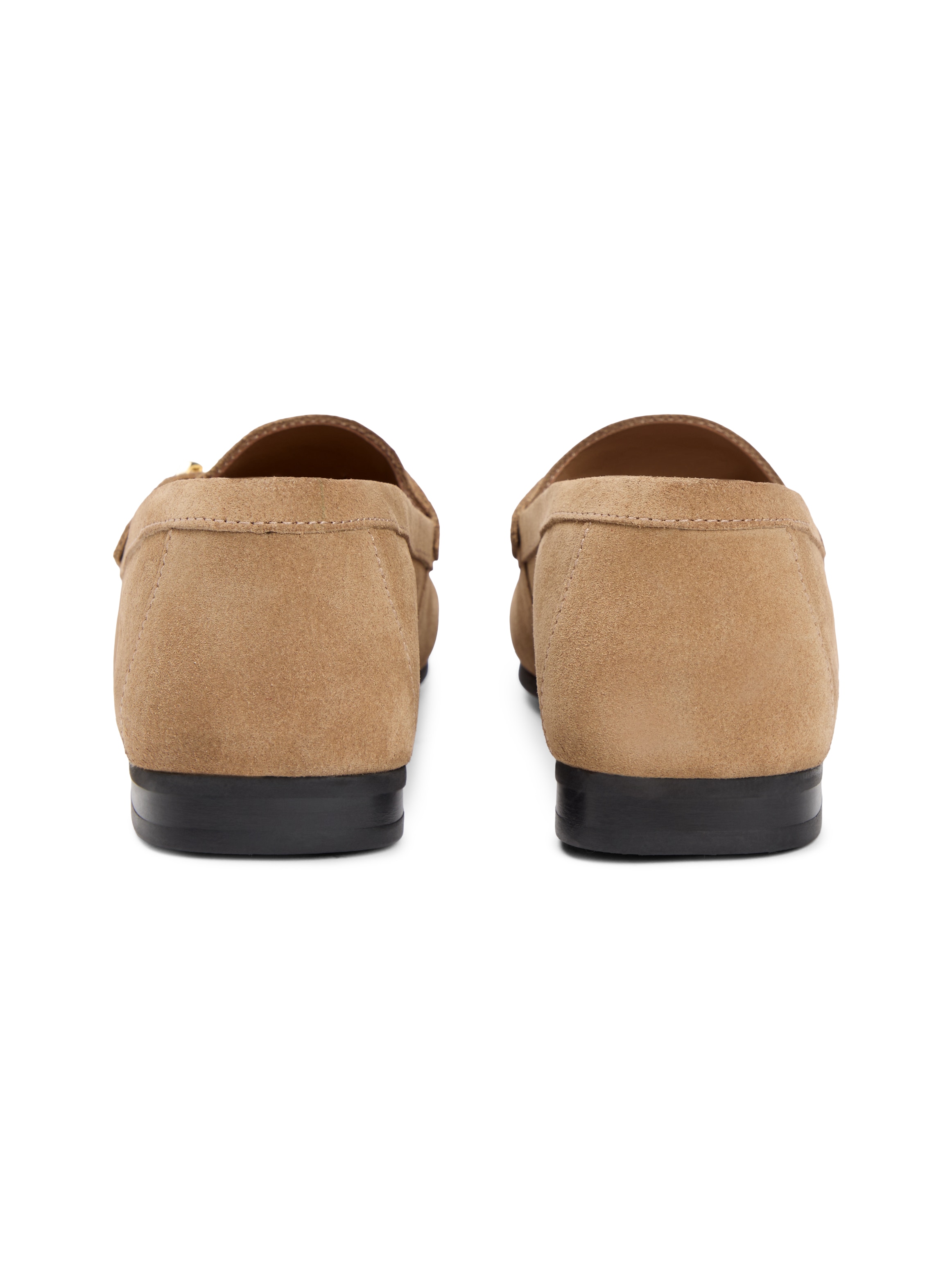 Tommy Hilfiger Loafer »TH CHAIN SUEDE LOAFER«  Slipper, Businessschuh, Schlupfschuh mit goldfarbener Zierkette