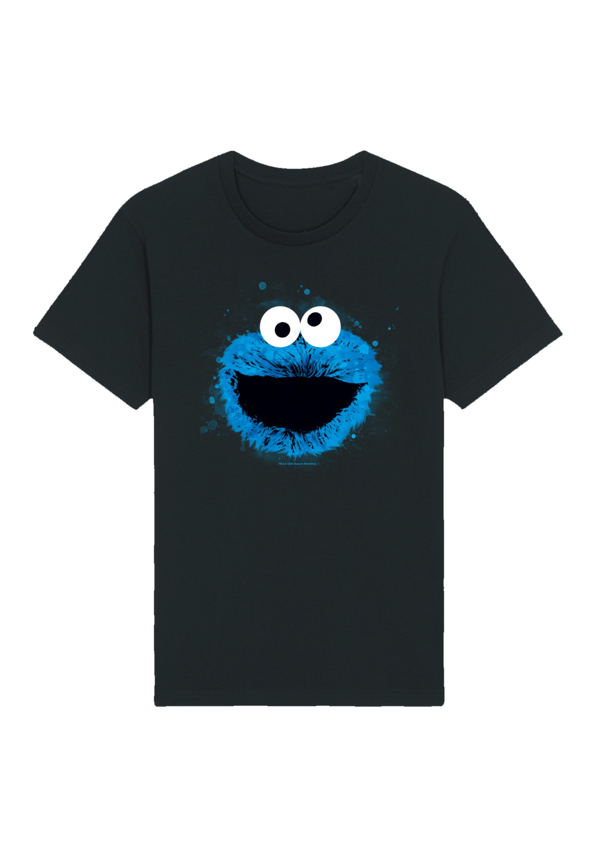 F4NT4STIC T-Shirt "Sesamstraße Cookie Monster Watercolor", Premium Qualität günstig online kaufen