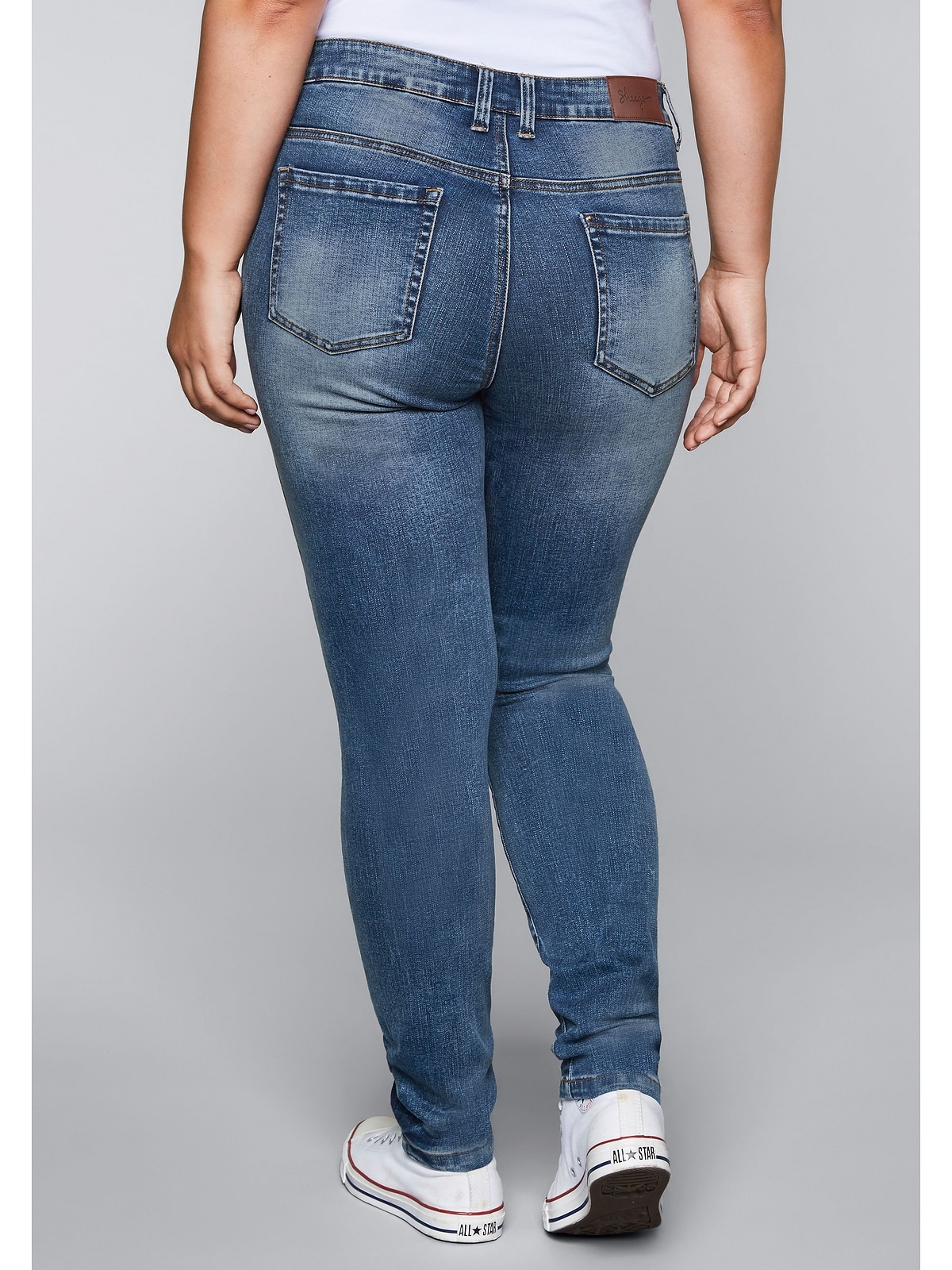 Sheego Stretch-Jeans »Große Größen«, Skinny mit Bodyforming-Effekt