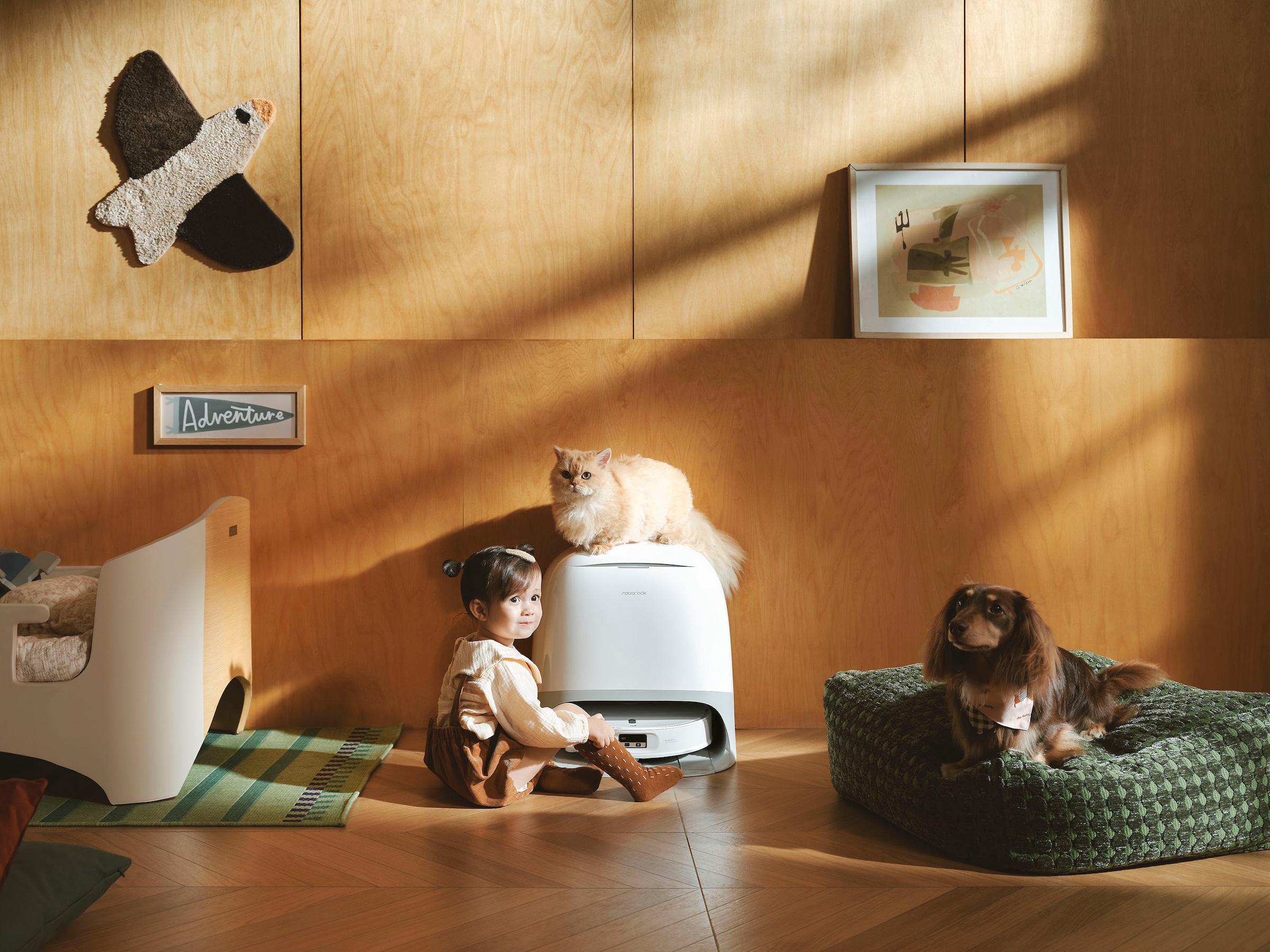 Roborock Nass-Trocken-Saugroboter »Qrevo Curv 2 Pro mit Wischfunktion« FlexiArm Design Seitenbürste, DuoDivide Bürste, autom. Moppreinigung.