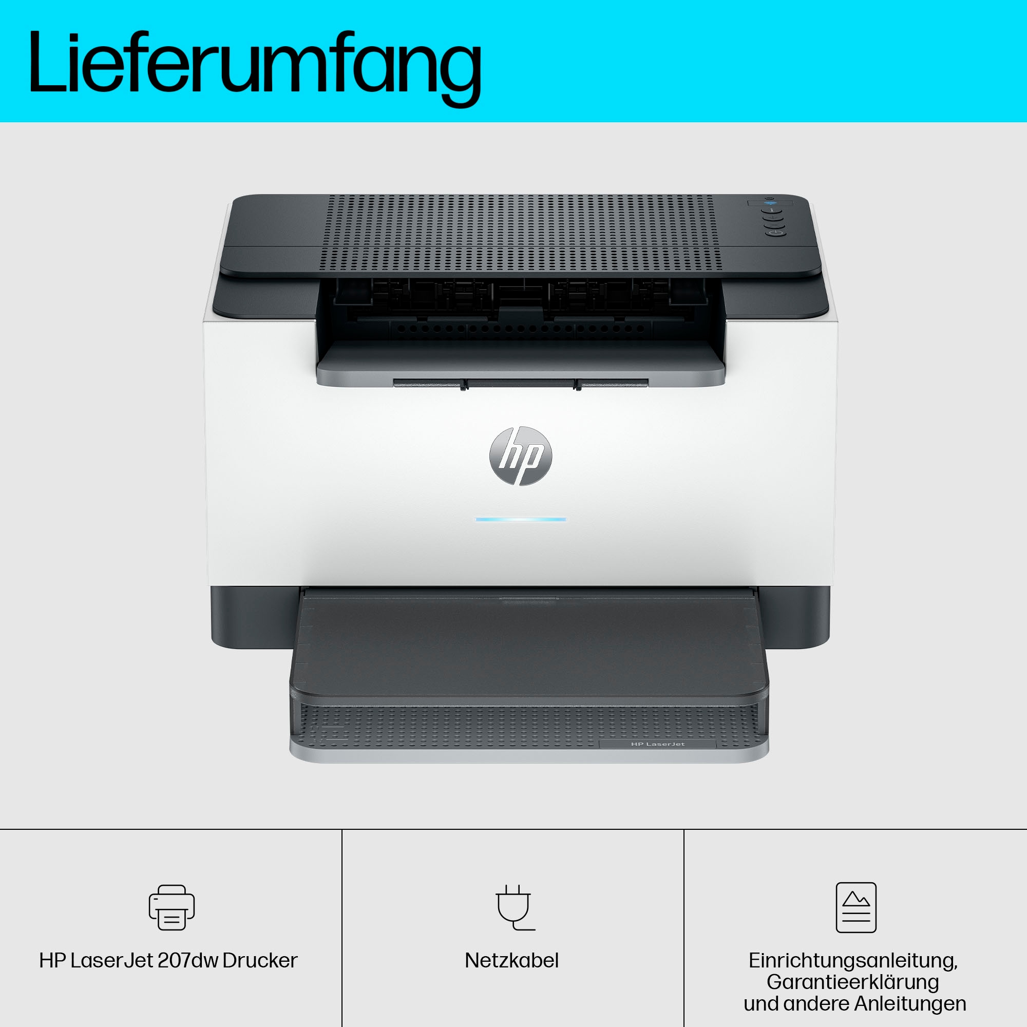 HP Schwarz-Weiß Laserdrucker »LaserJet M2...