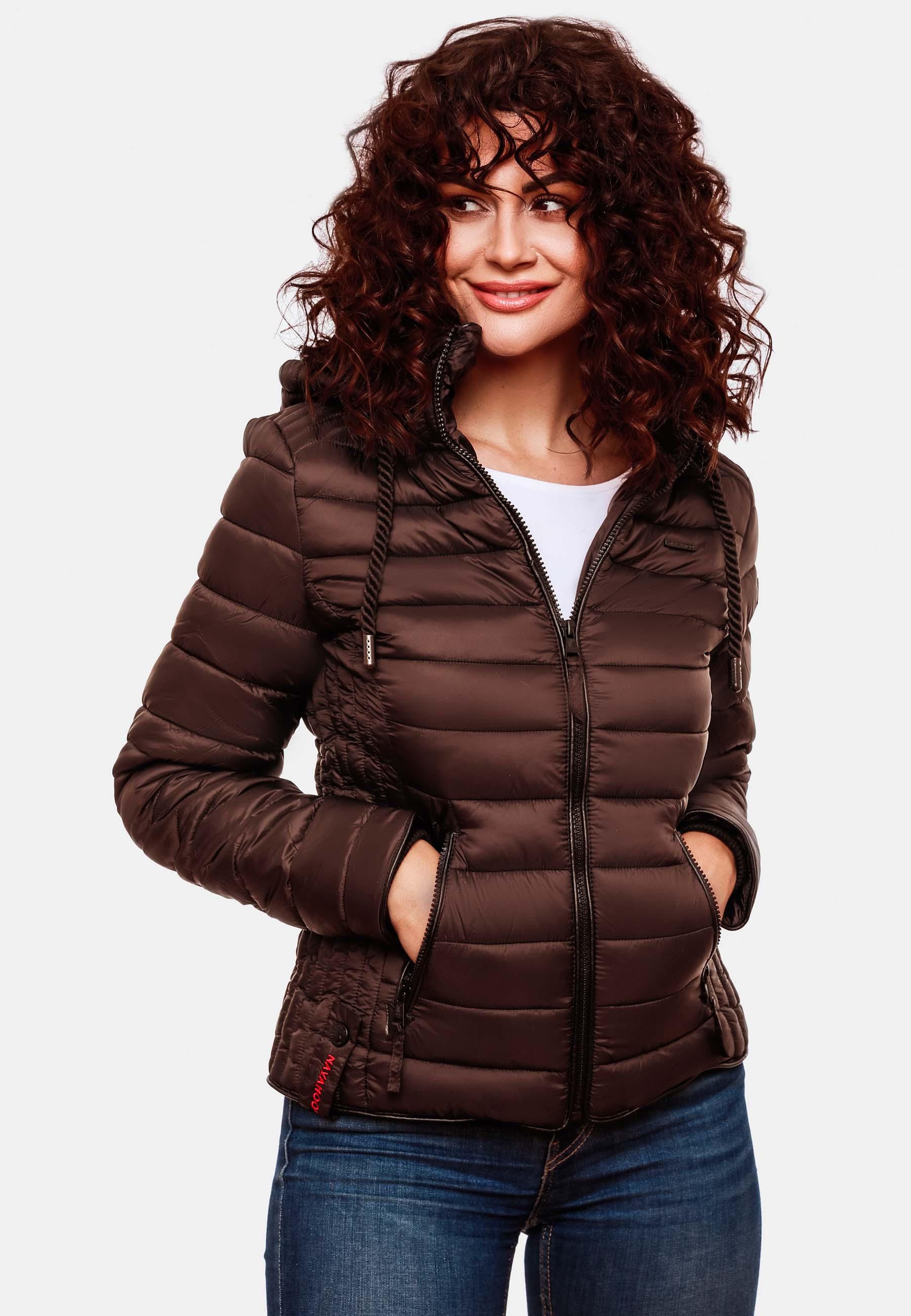 Navahoo Steppjacke »Lulana«, mit Kapuze, leichte Übergangsjacke mit Kapuze