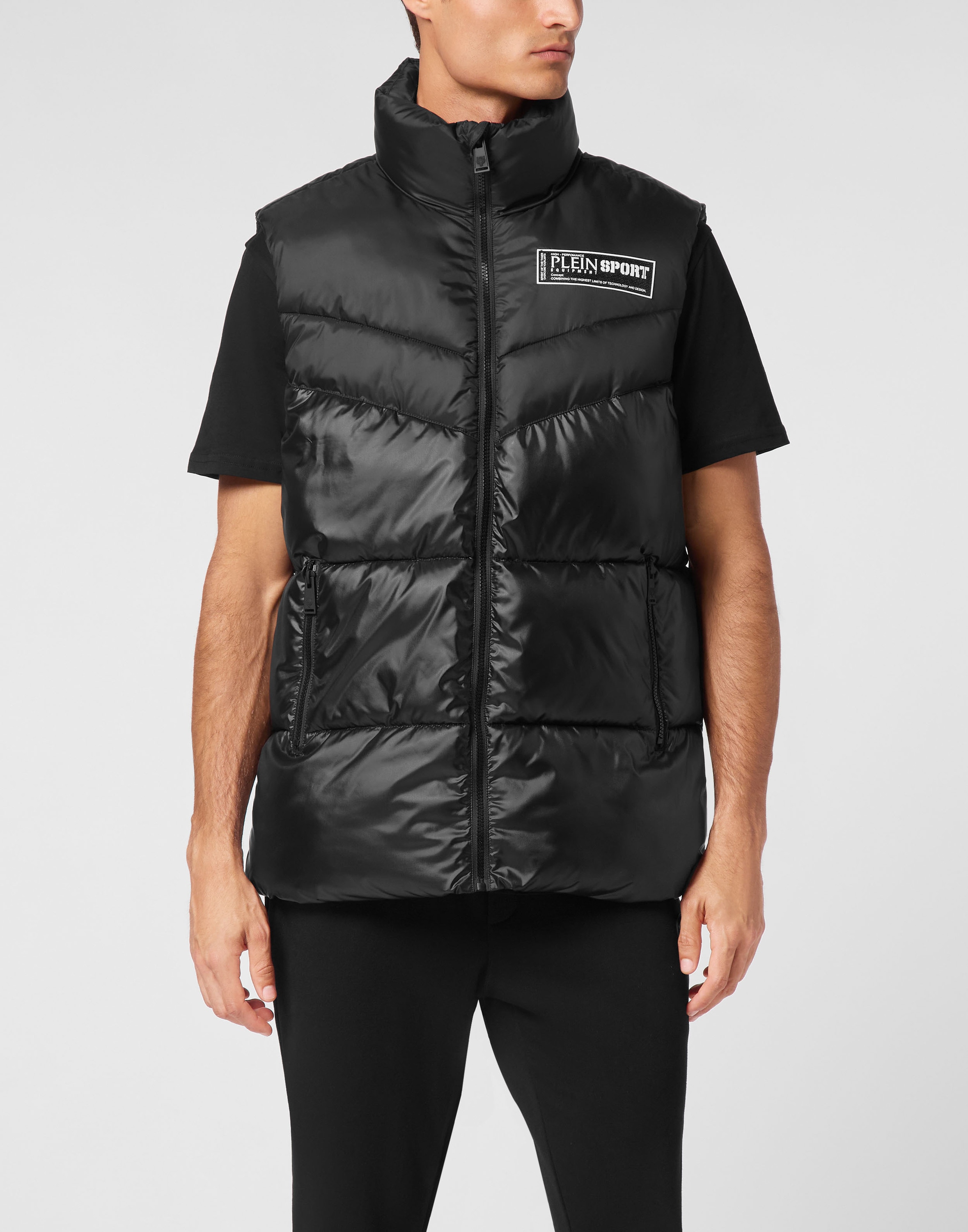 PLEIN SPORT Steppjacke "Daunenweste" günstig online kaufen