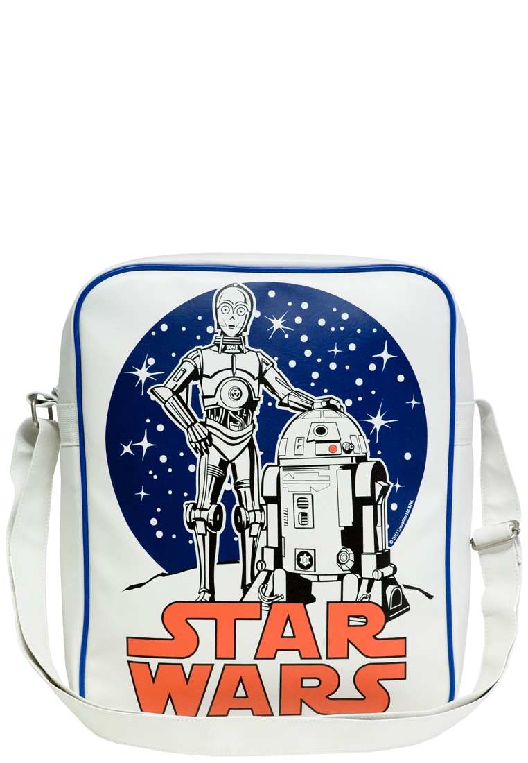 LOGOSHIRT Schultertasche "Krieg der Sterne - C-3PO R2-D2" mit C-3PO- und R2 günstig online kaufen