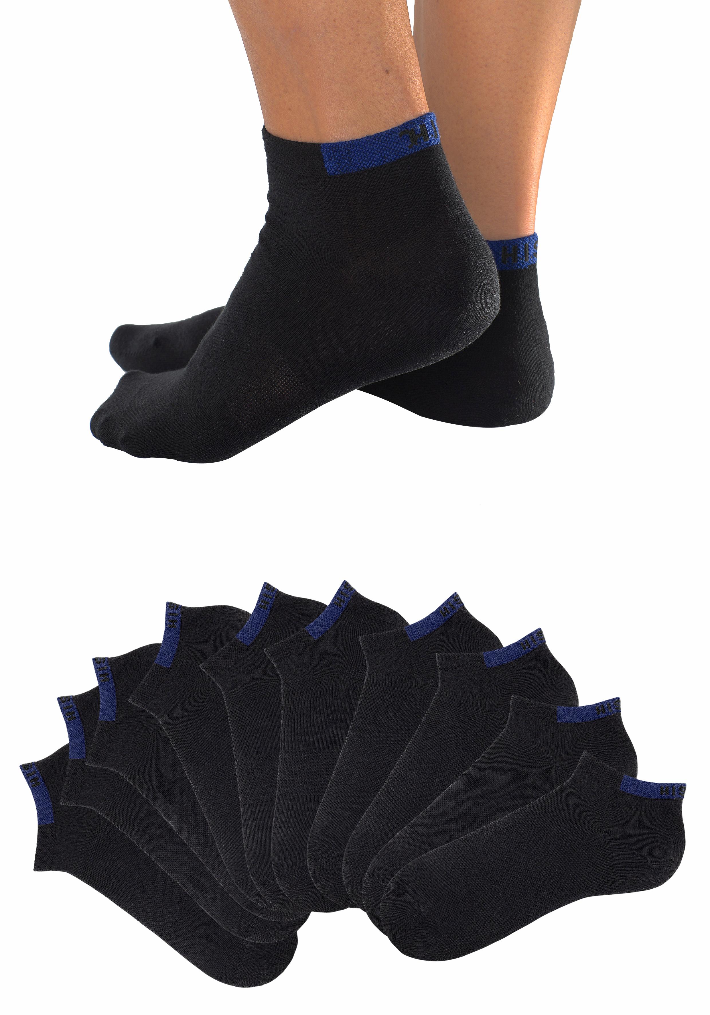 Thumbnail - H.I.S Sneakersocken Packung, 10 Stk. tlg. mit verstärkten Belastungszonen