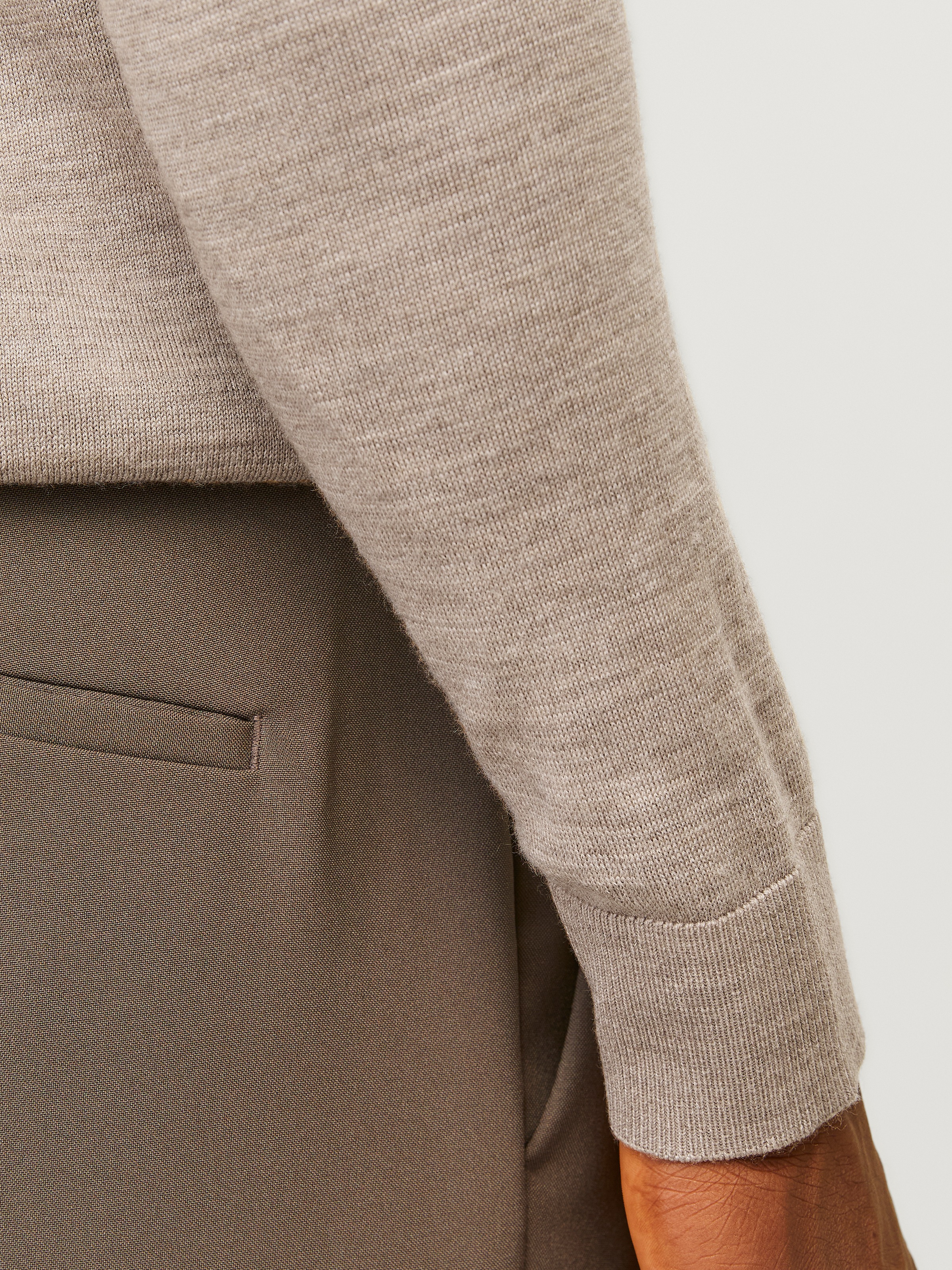 Thumbnail - Jack & Jones Rundhalspullover "JPRBLAMARK MERINO KNIT CREW NECK LN"