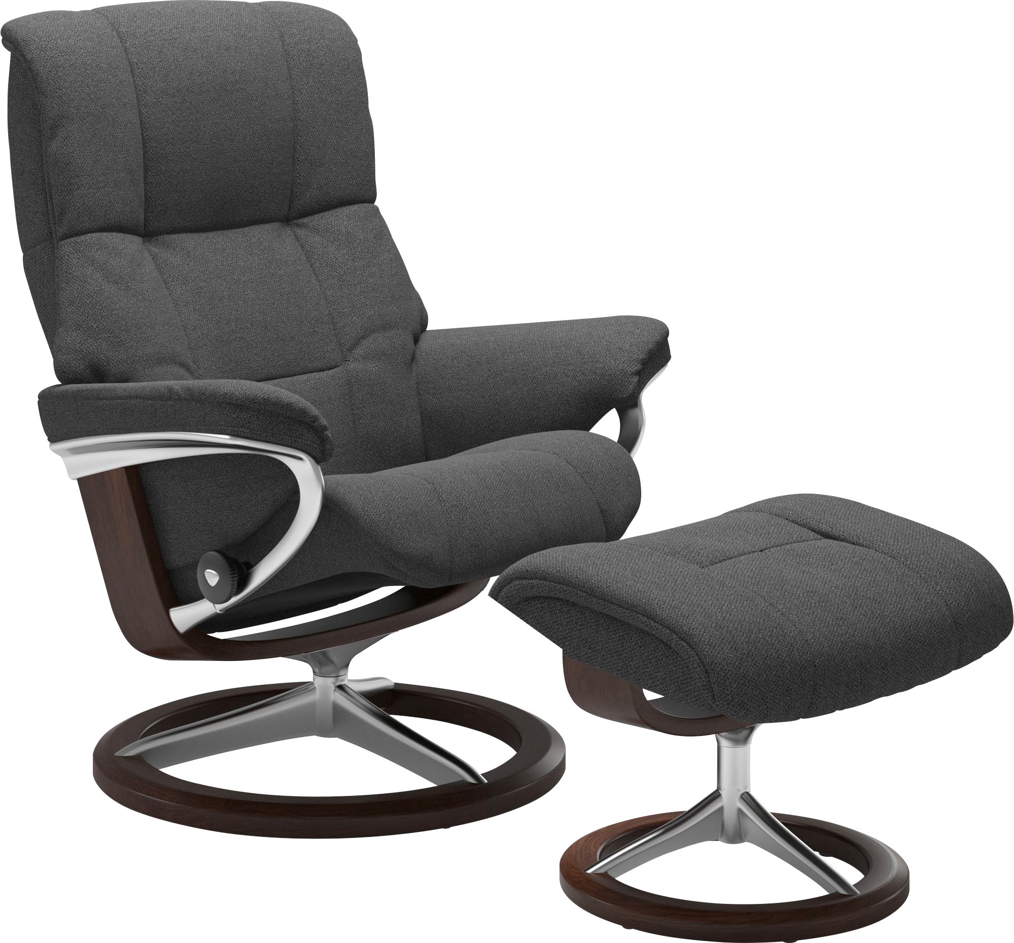 Stressless Fußhocker "Mayfair", mit Signature Base, Gestell Braun