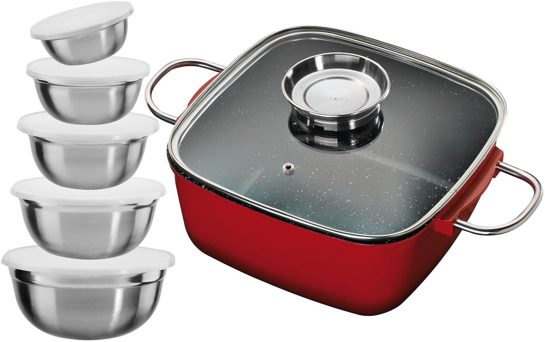 KING Bräter Set, 12 Stk. tlg. Aluminiumguss günstig online kaufen