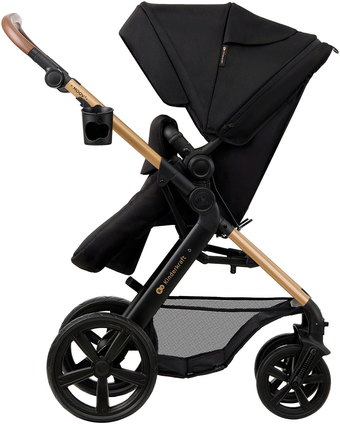 Kinderkraft Kombi-Kinderwagen »MOOV 2 4in1 EVA«, 27 kg, mit EVA-Rädern