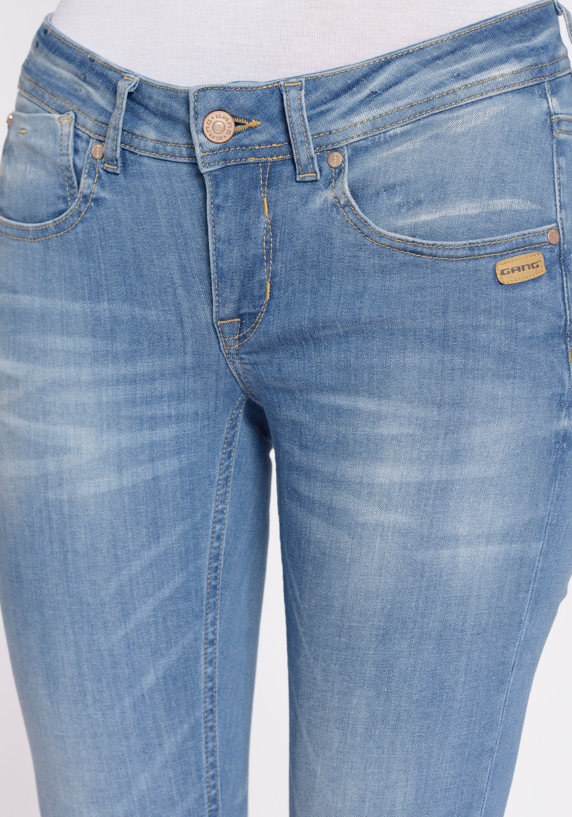 BAUR Elastizität GANG mit und ultimativem »94FAYE CROPPED«, hoher für Komfort | Skinny-fit-Jeans kaufen