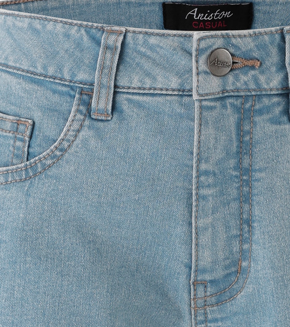 Aniston CASUAL Shorts  in trendiger Used-Waschung - NEUE KOLLEKTION