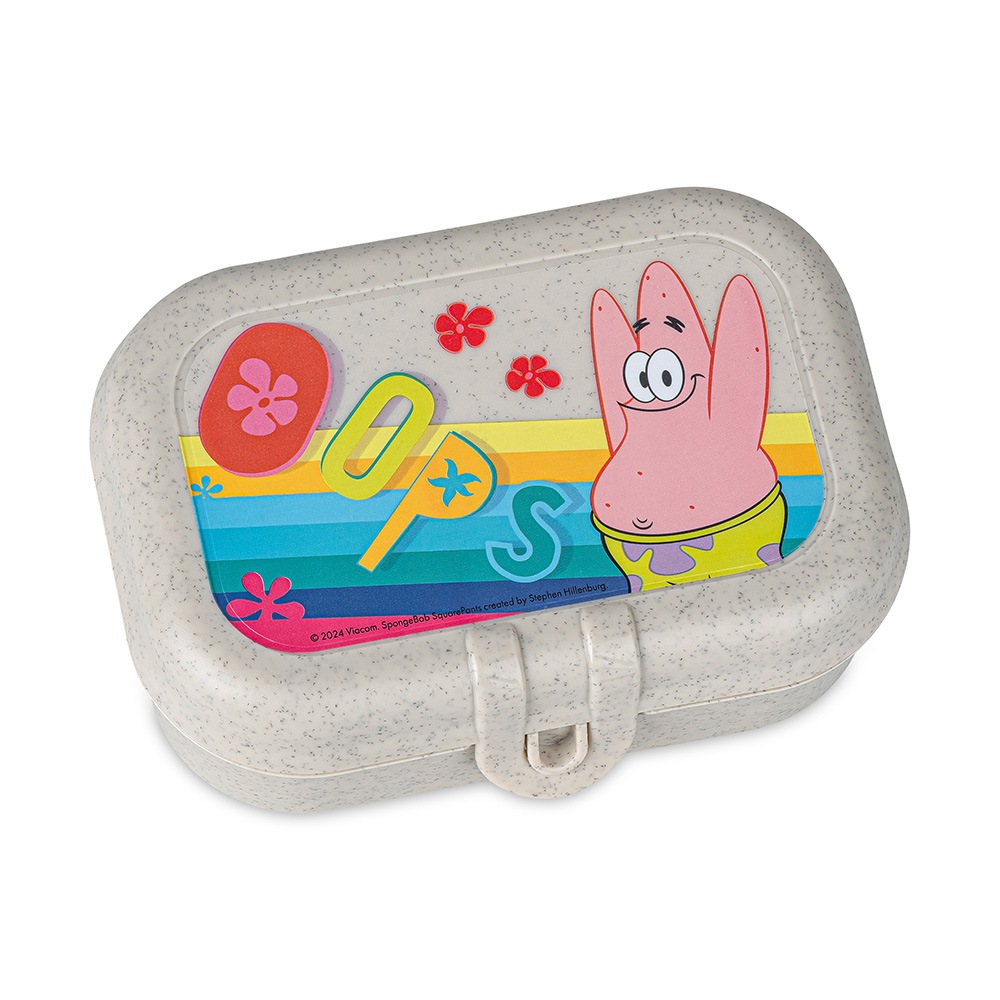 KOZIOL Lunchbox "PASCAL READY MINI SPONGEBOB PATRICK Lunchbox-Set" spülmaschinengeeignet, mikrowellengeeignet