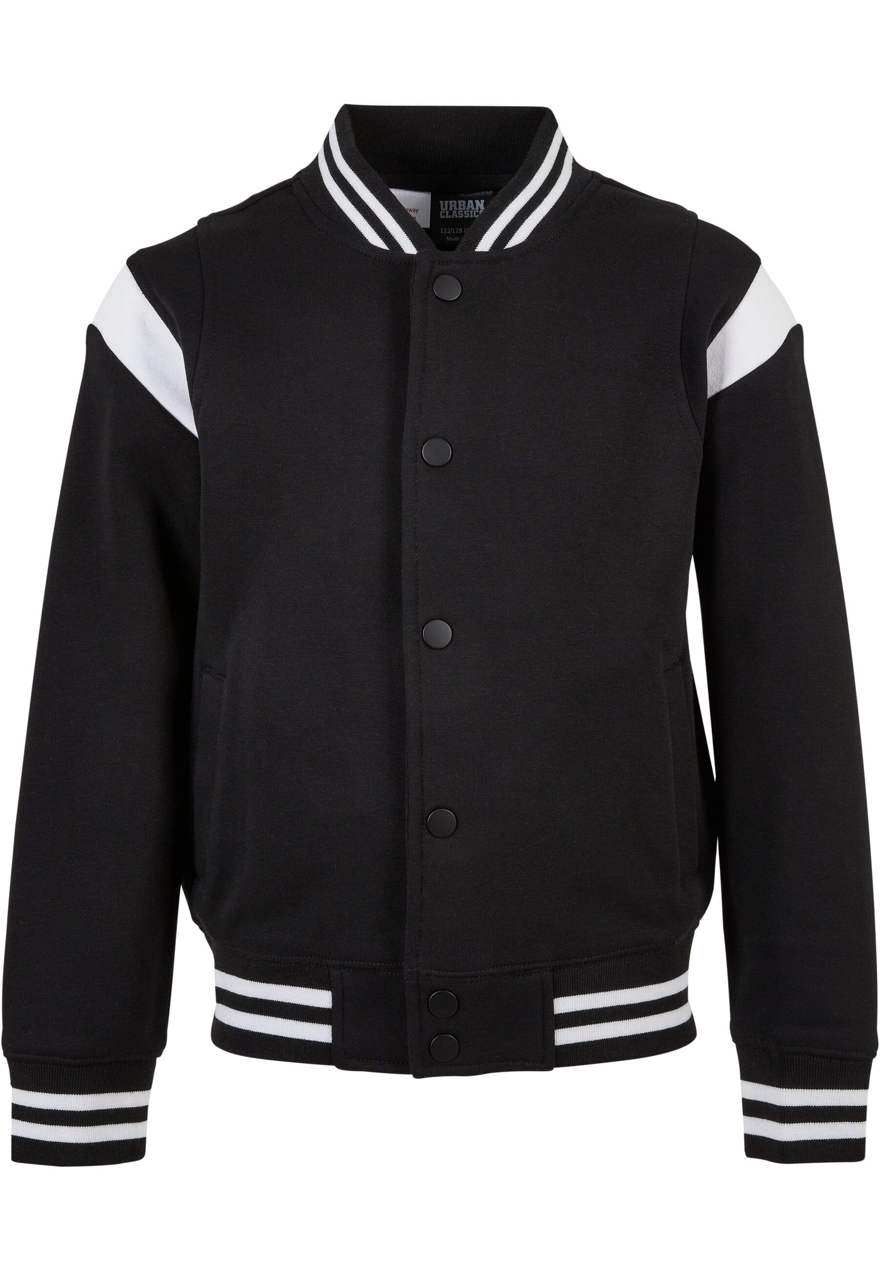 Collegejacke »Urban Classics Herren Boys Inset College Sweat Jacket«, (1 St.), ohne...