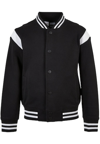 Collegejacke »Herren Boys Inset College Sweat Jacket«, (1 St.), ohne Kapuze