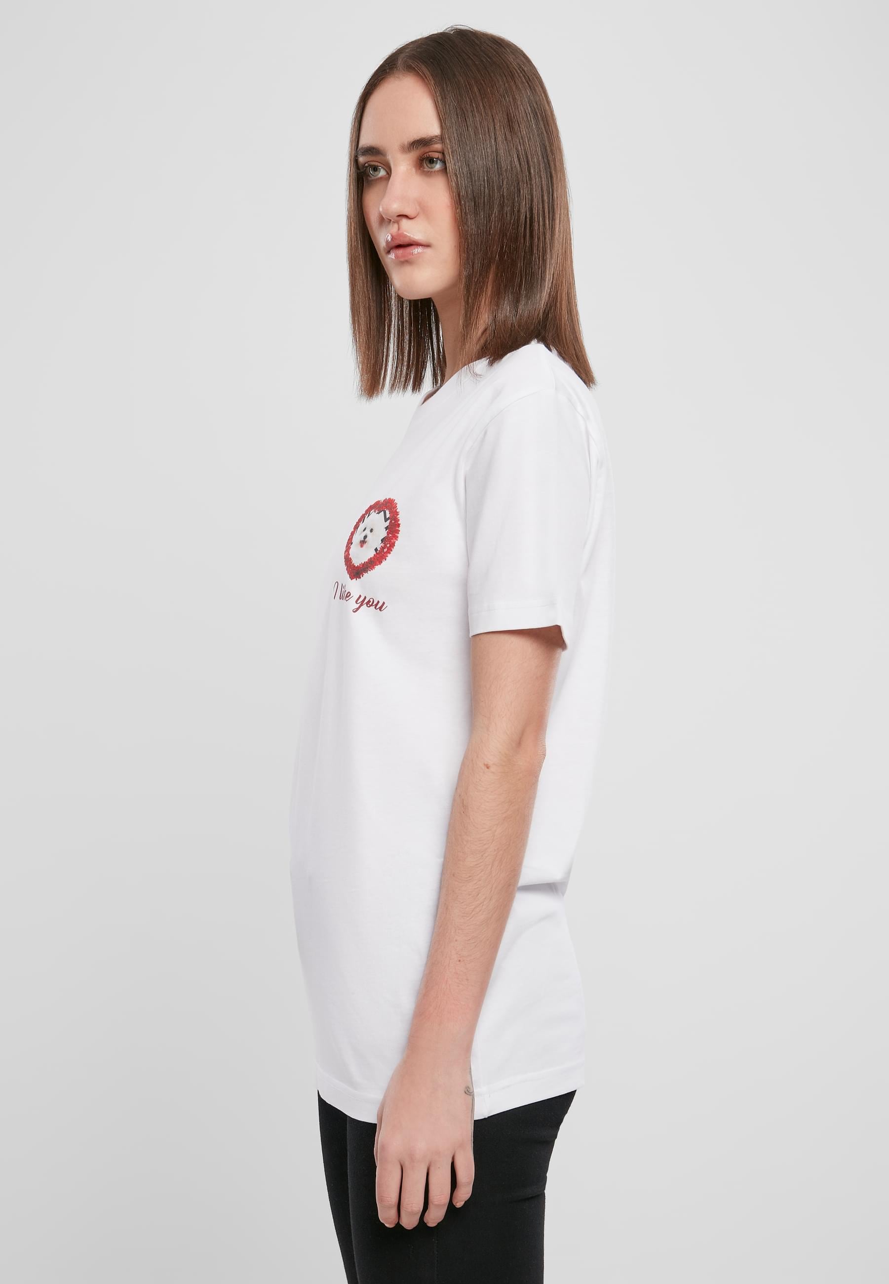 MisterTee Kurzarmshirt »MisterTee Damen Ladies Like You Tee«, (1 tlg.)