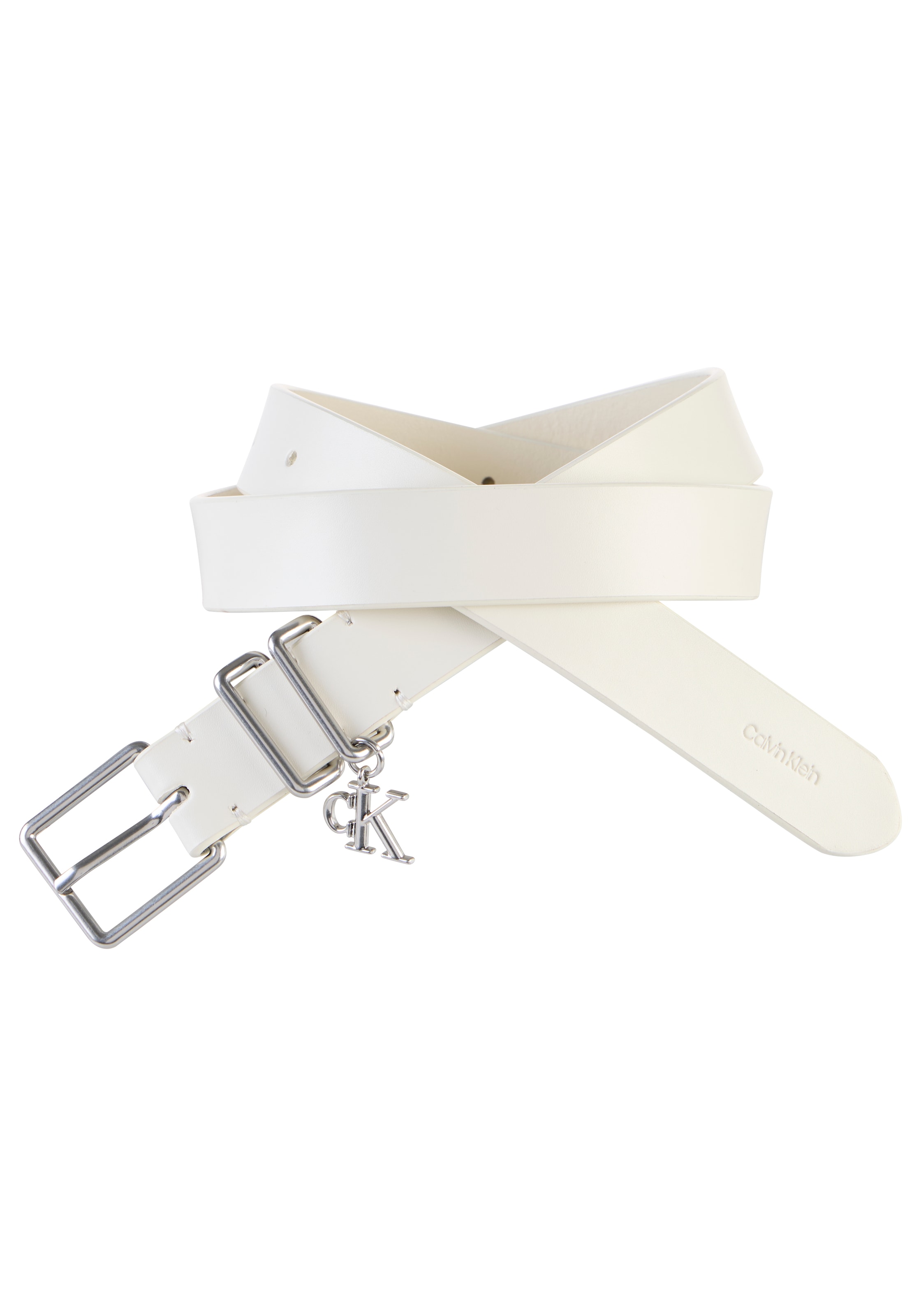 Calvin Klein Ledergürtel "MONOGRAM CHARM KEEPER BELT 25MM" Regular fit mit günstig online kaufen