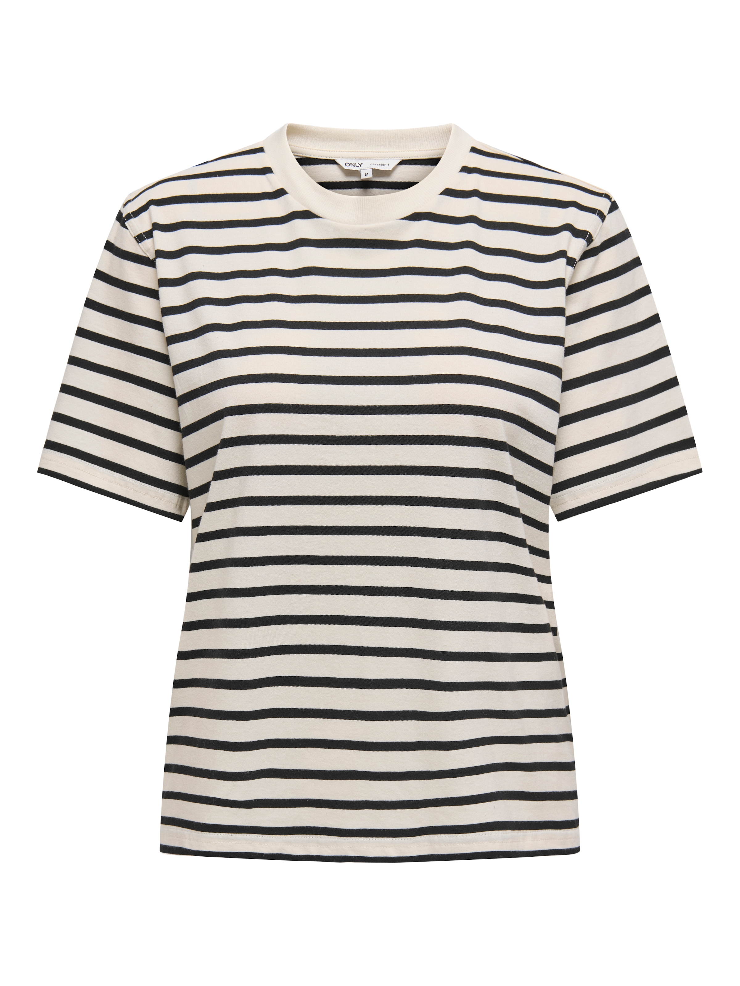 ONLY Kurzarmshirt "ONLLIVINA S/S STRIPE TEE JRS NOOS" günstig online kaufen