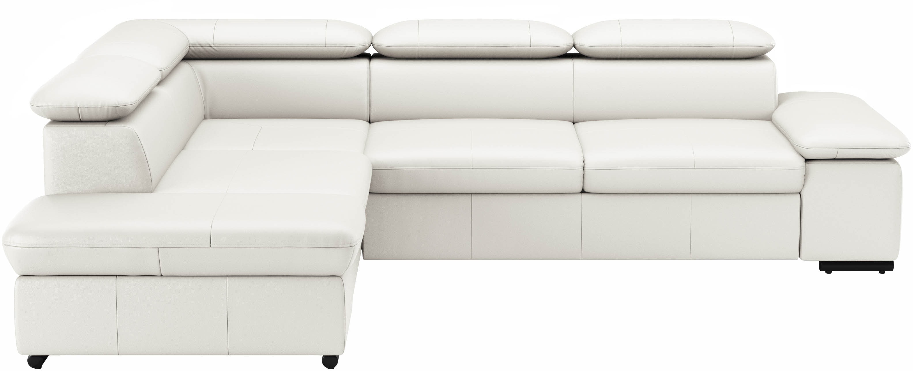sit&more Ecksofa "Alcudia L-Form, B: 272 cm, Arm- und Kopfteilverstellung, Eckcouch" mit Schlaffunktion, Komfortsitz