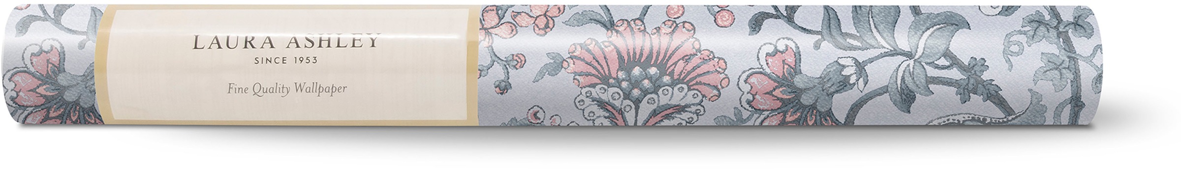 LAURA ASHLEY Vliestapete »Laura Ashley Portia Pale Slate Vliestapete«, geblümt, Laura Ashley Portia Pale Slate Vliestapete