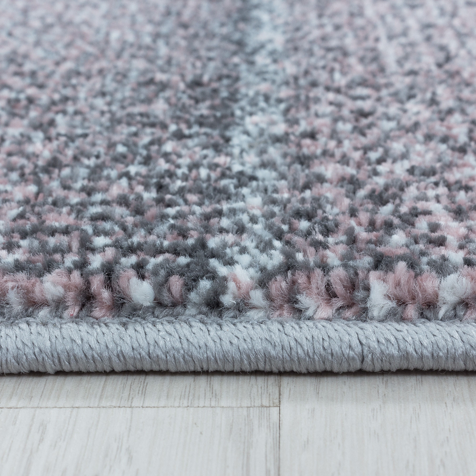 Ayyildiz Teppiche Teppich »OTTAWA 4202«, rechteckig, 8 mm Höhe, Kurzflor, Karo Muster, Patchwork, Wohnzimmer