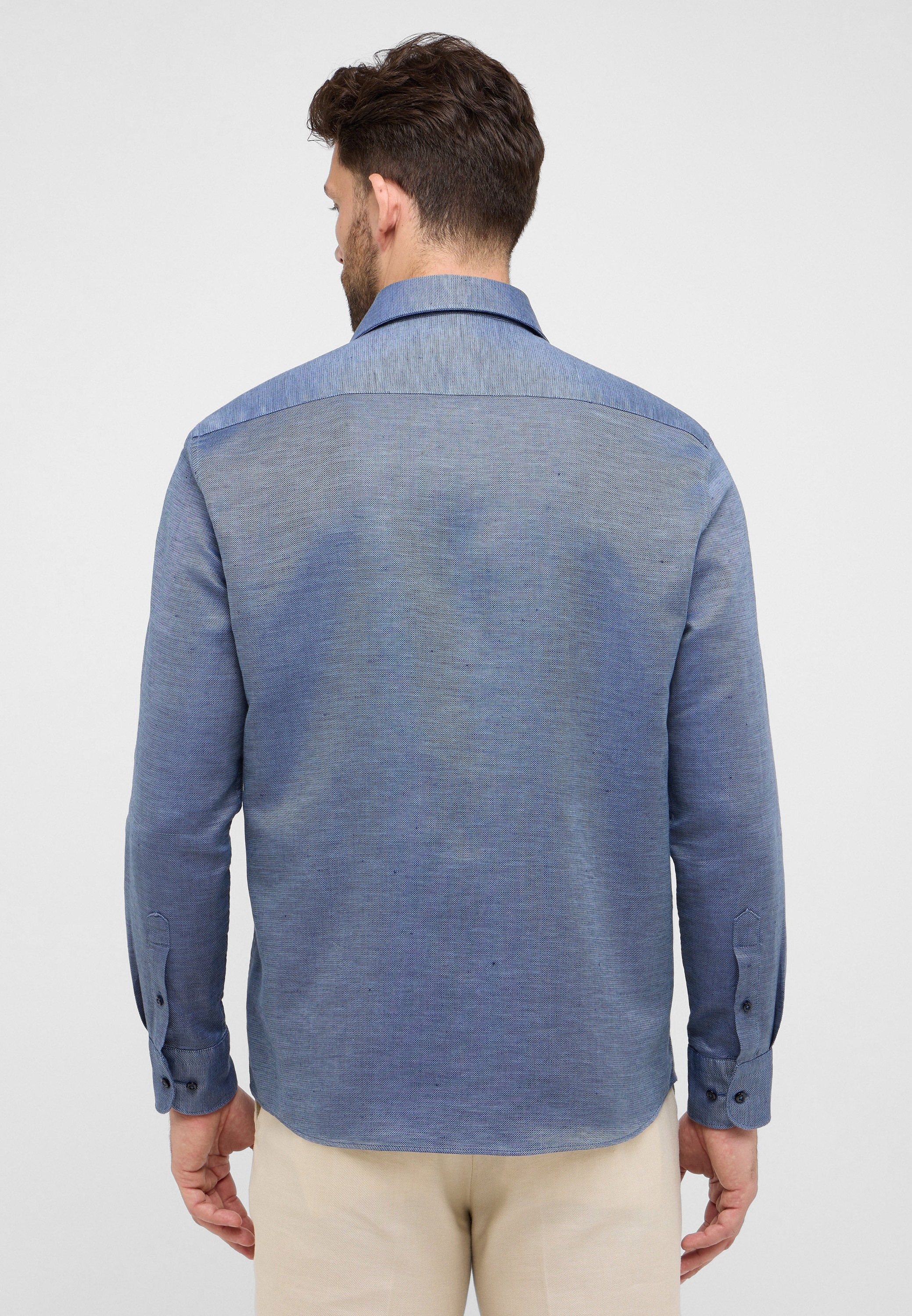 Eterna Langarmhemd "COMFORT FIT" EASY IRON (bügelleicht) günstig online kaufen