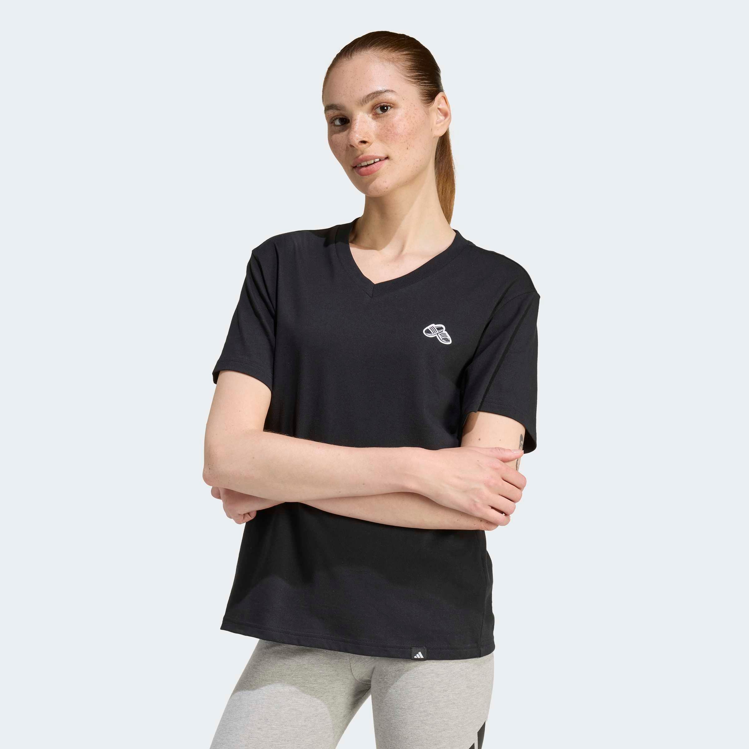adidas Sportswear T-Shirt "SLIDE VNECK"