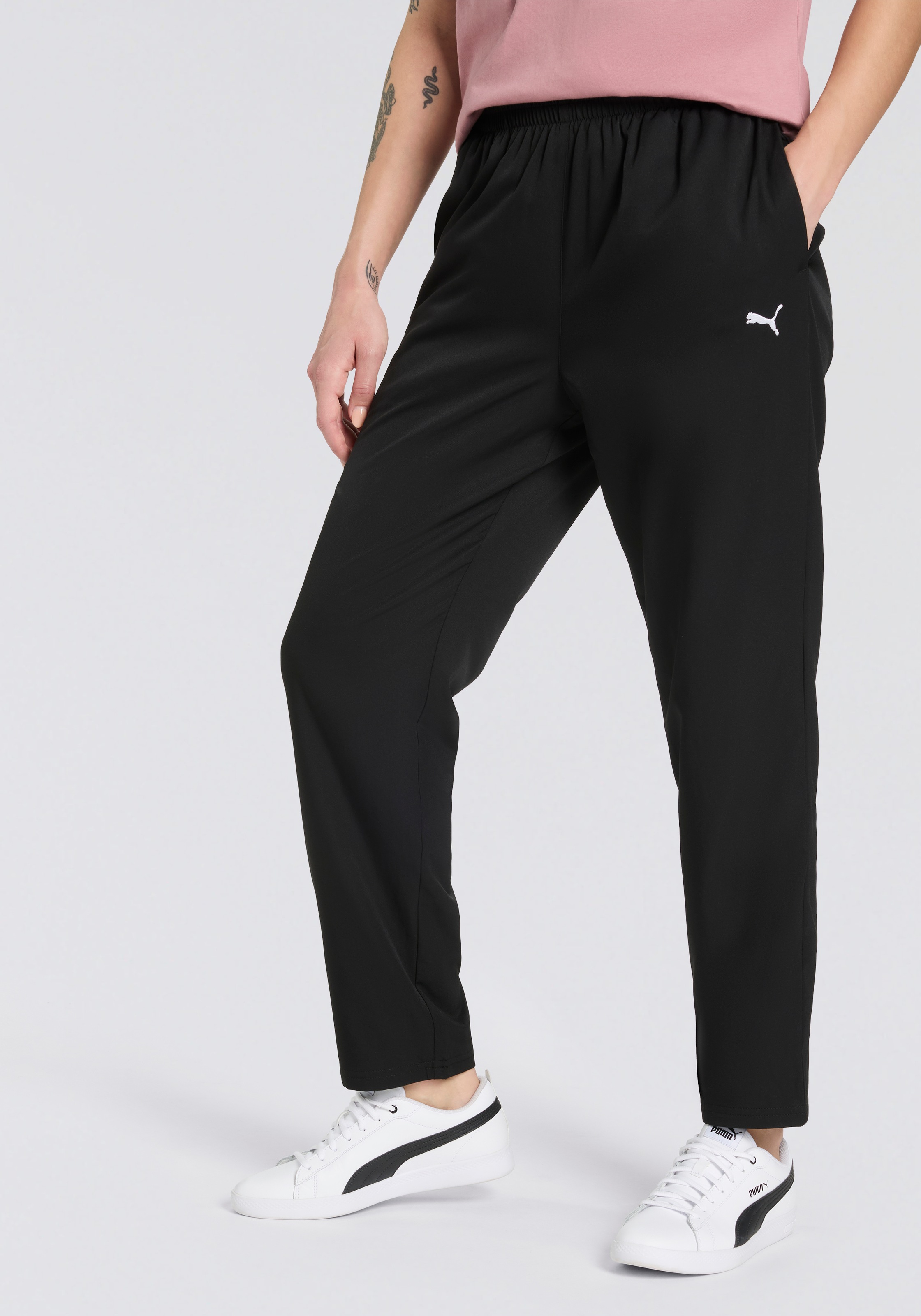 PUMA Trainingshose "ESS WOVEN PANTS OP" günstig online kaufen