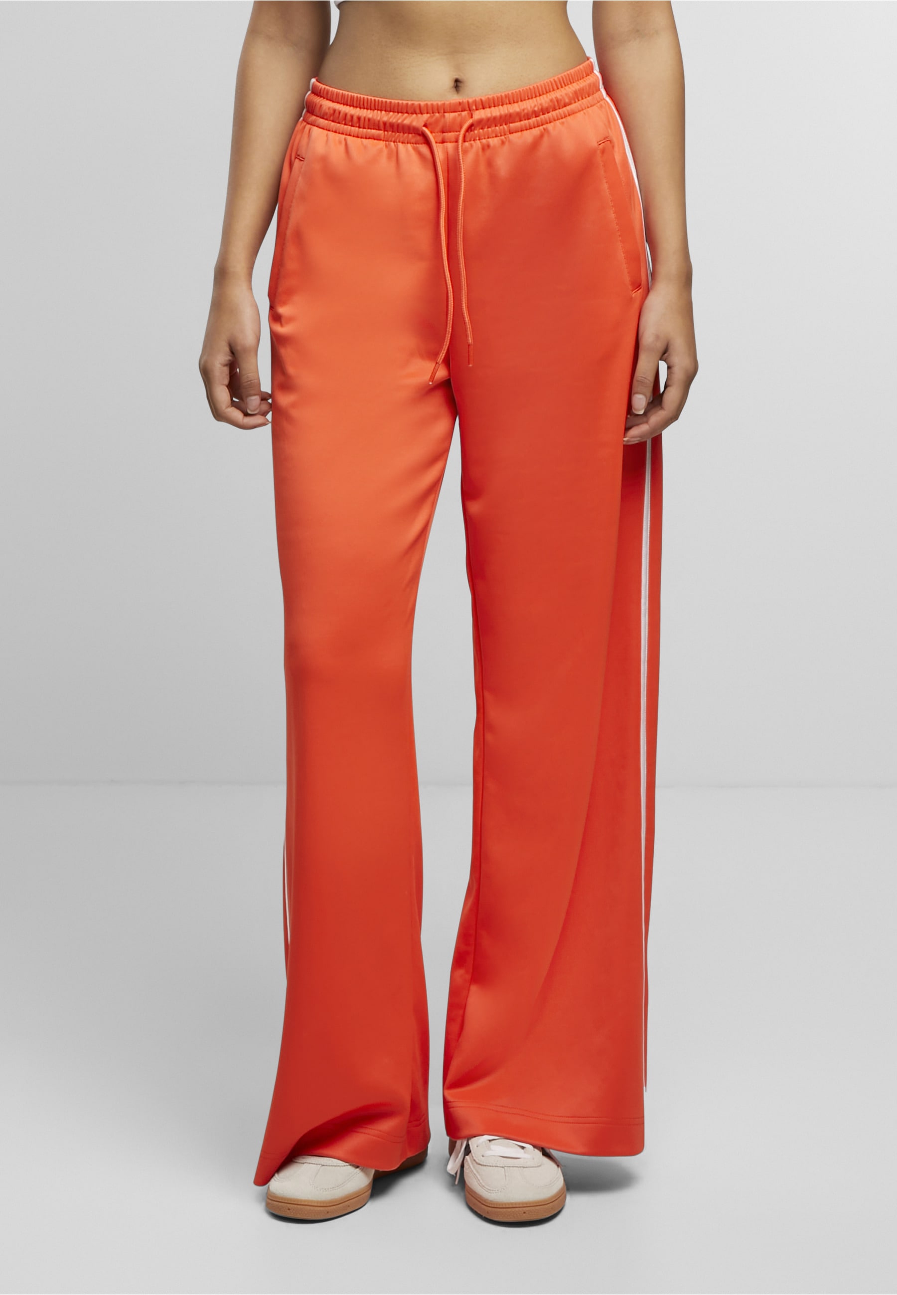 URBAN CLASSICS Jogginghose »Urban Classics Ladies Wide Leg Track Pants«