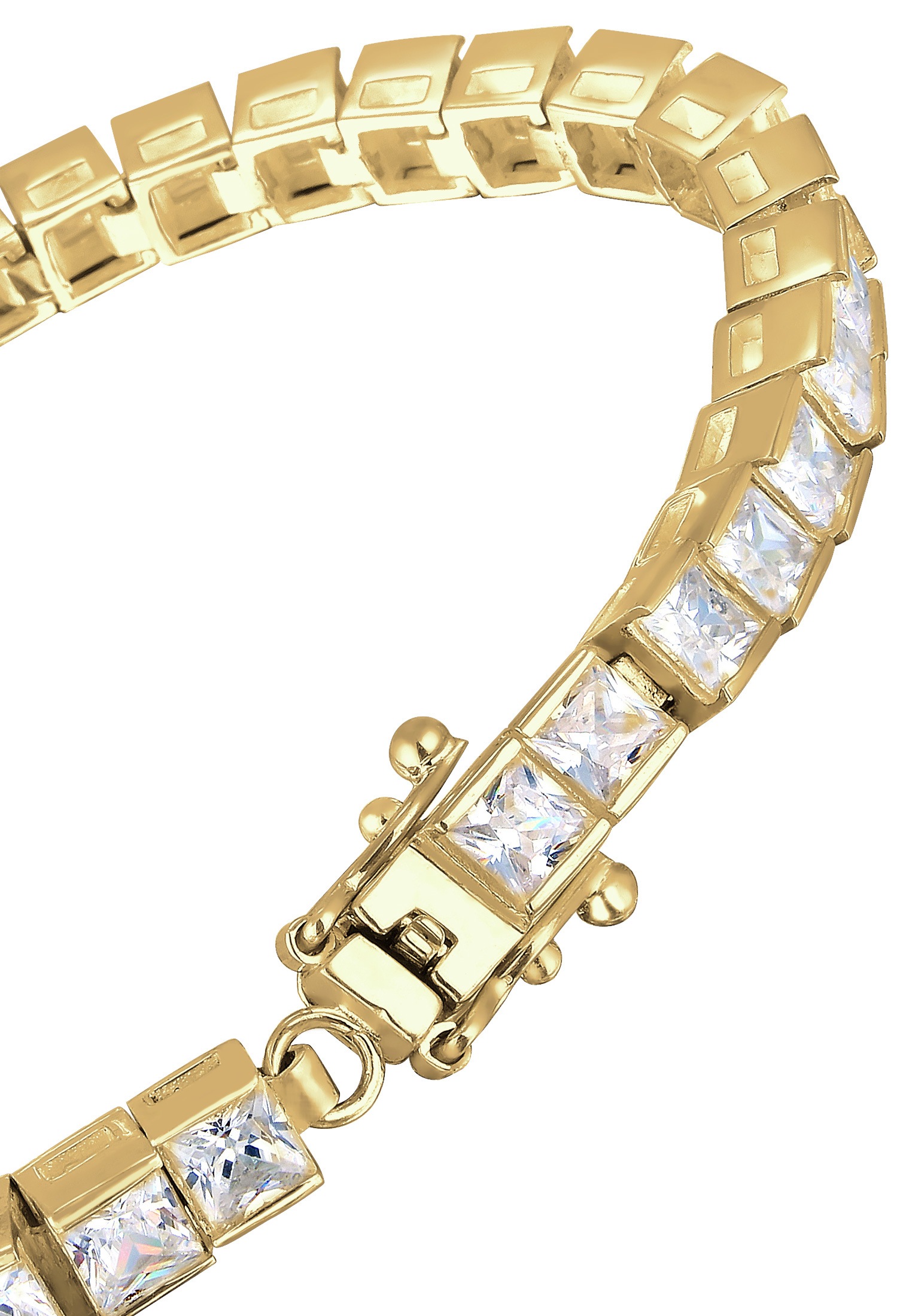 Elli Premium Armband »Tennisarmband Zirkonia Silber 925 Sterling Silber«