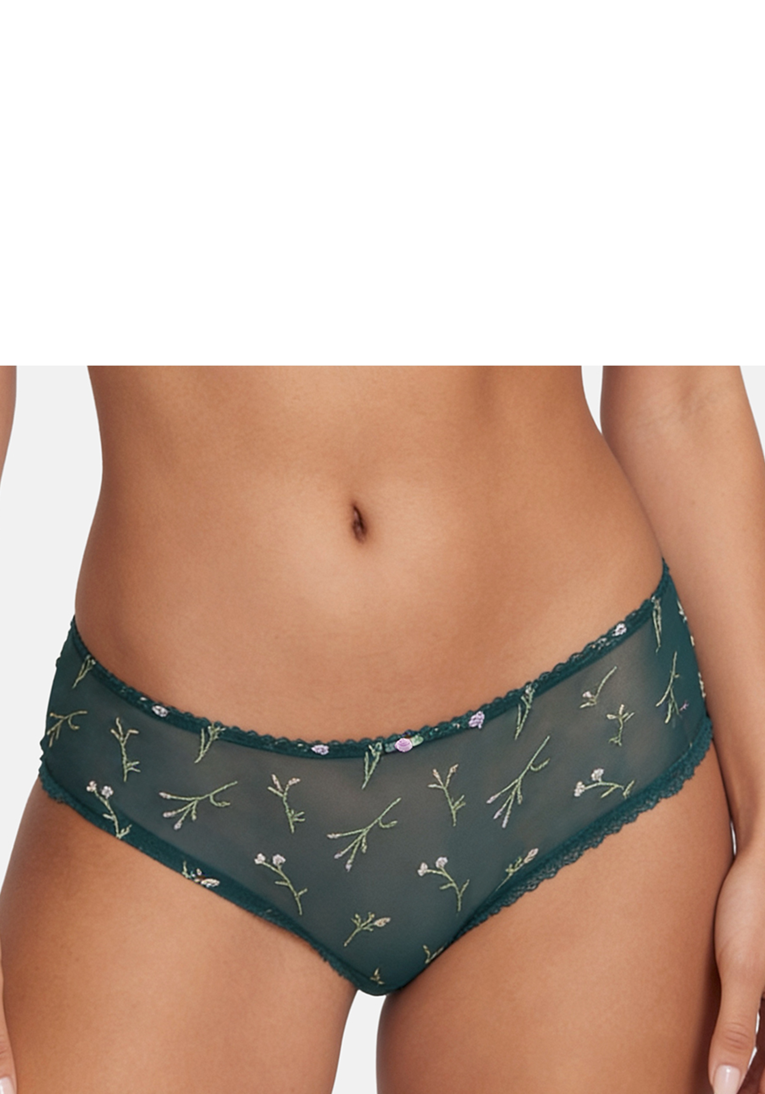 Vivance Panty "Thea" mit Blumen aus feiner Stickereispitze, sexy Dessous