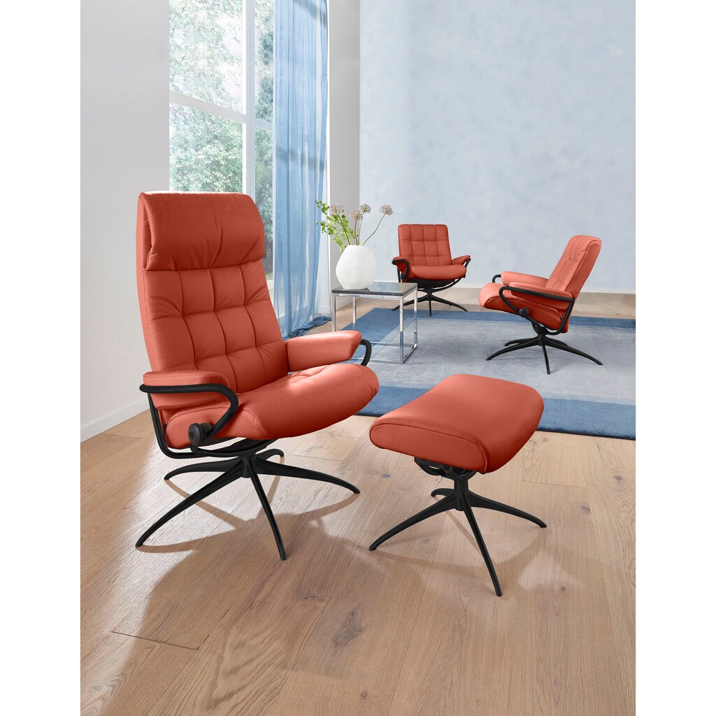 Stressless® Relaxsessel »London«, (Set, Relaxsessel mit Hocker)