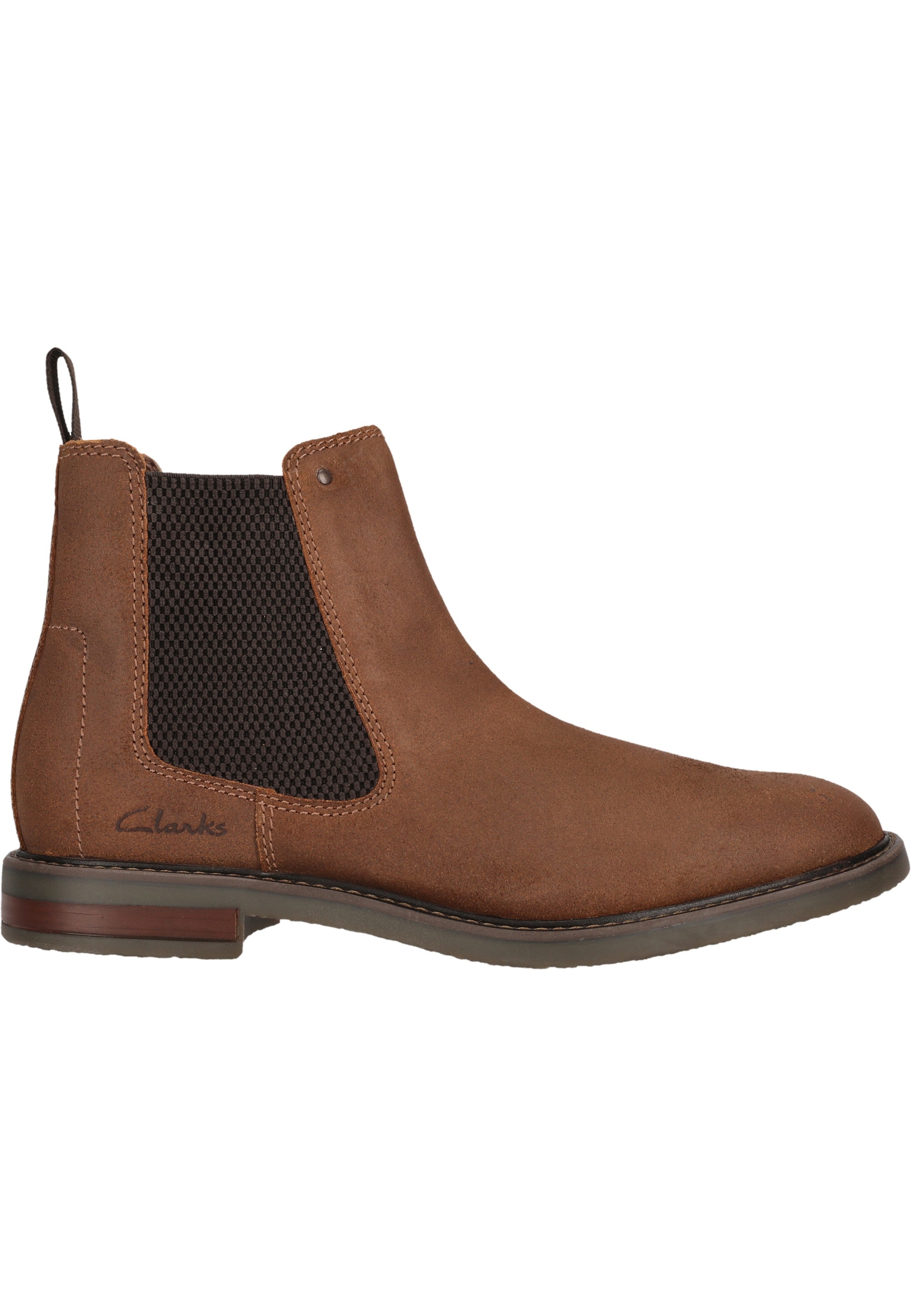 Clarks Stiefel »Jaxen Easy«, mit smartem elastischem Einstieg