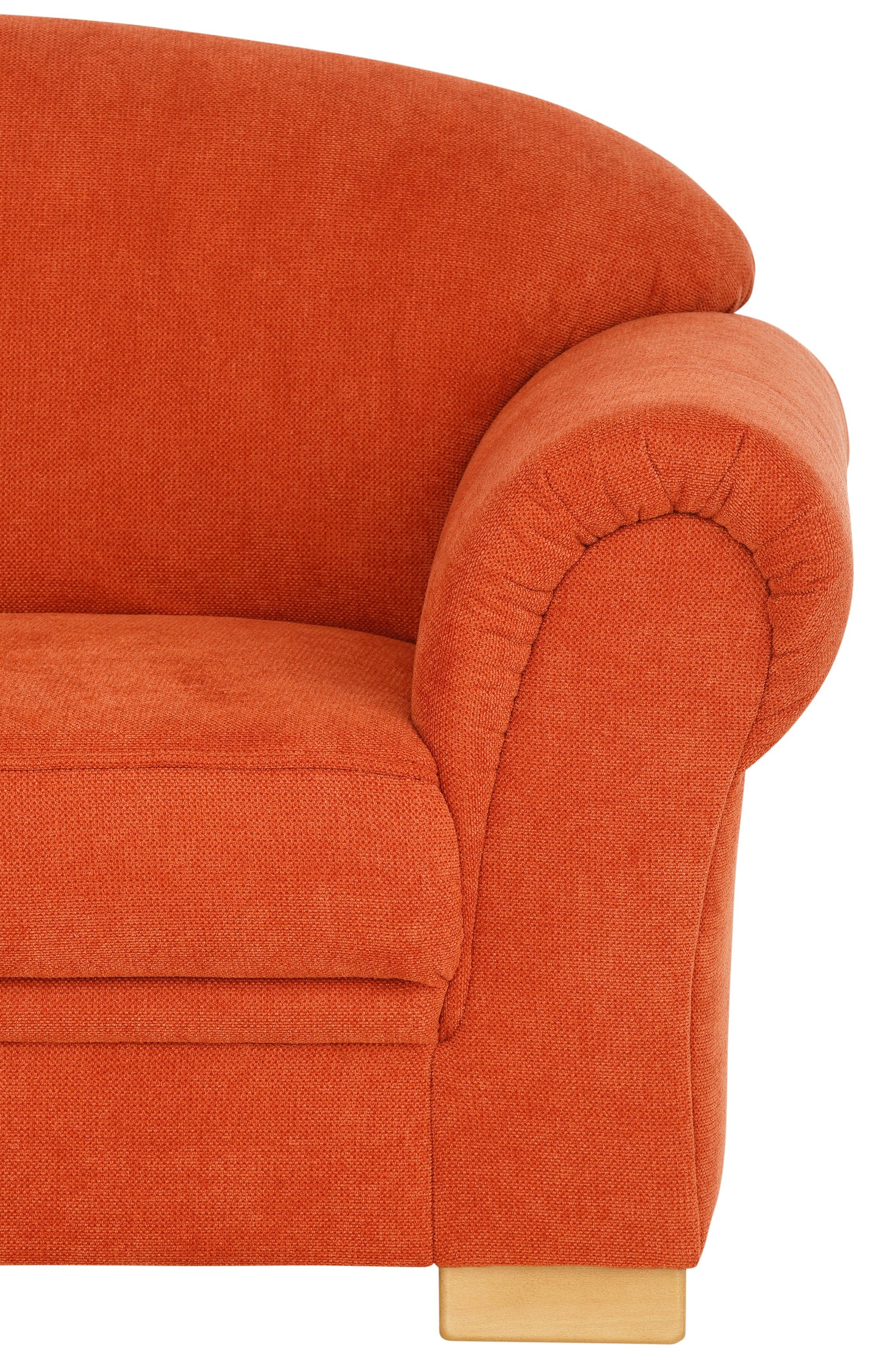 Home affaire Ecksofa »Amrum L-Form«, wahlweise mit Bettfunktion und Ottomane links/rechts