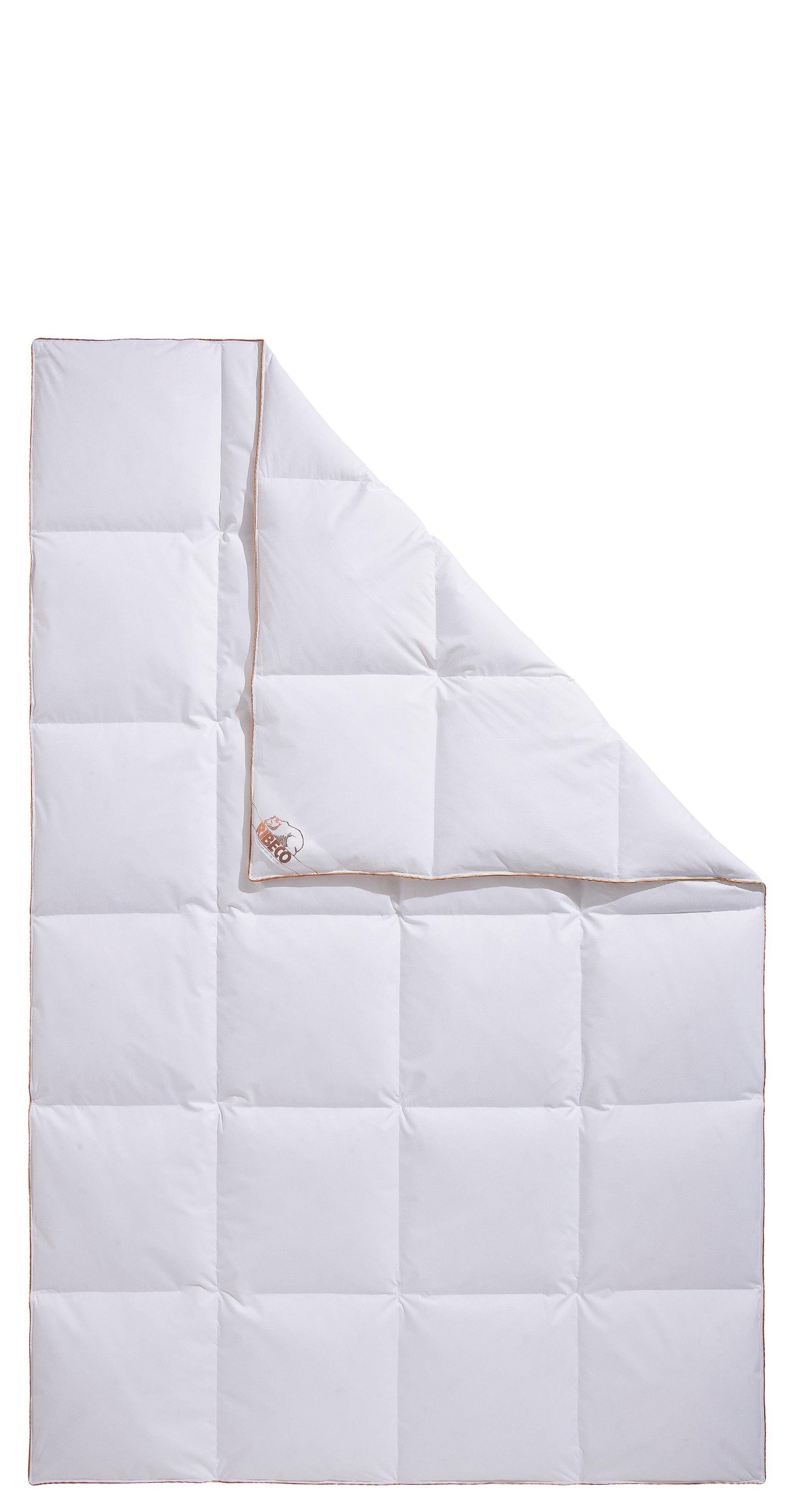 RIBECO Gänsedaunenbettdecke "Kalle" normal Füllung Gänsedaunen & -federn 1 günstig online kaufen