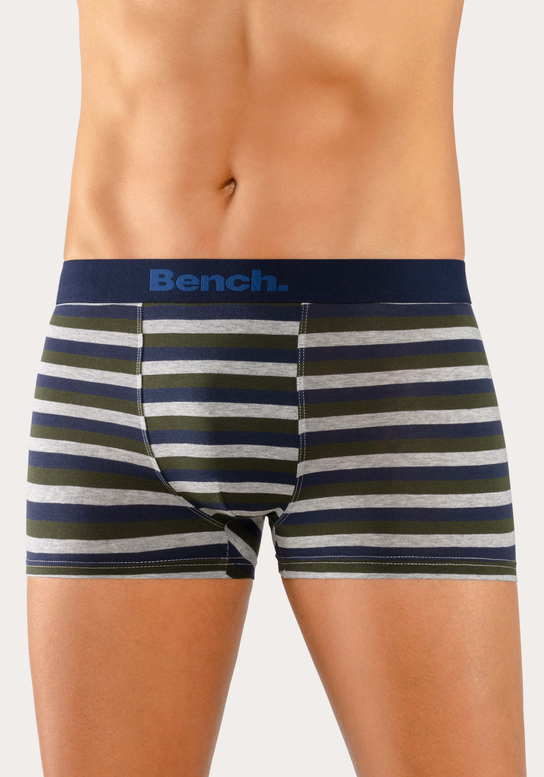 Bench. Boxer "Boxershorts für Herren", (Packung, 4 St.), Unterhosen aus Bau günstig online kaufen